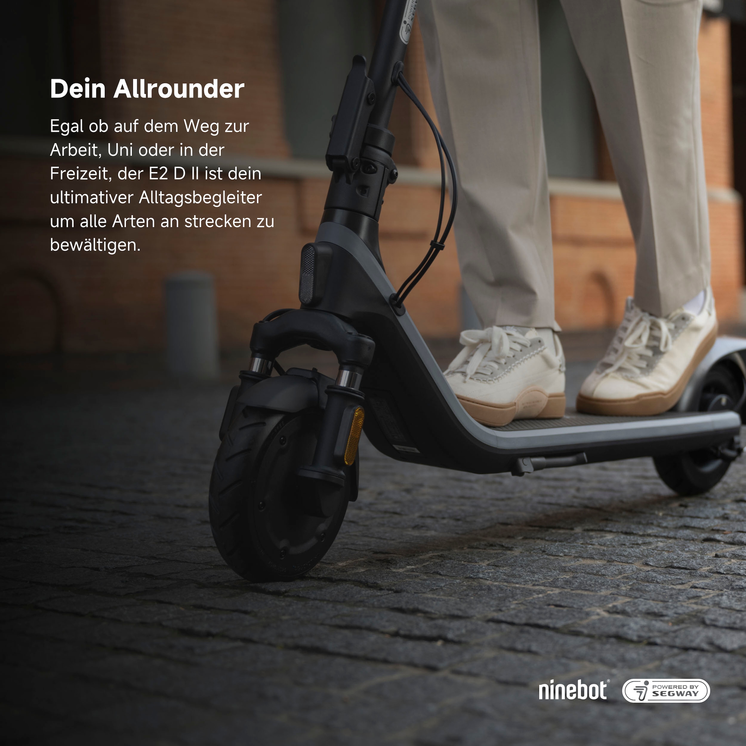 ninebot by Segway E-Scooter »KickScooter E2 D II«