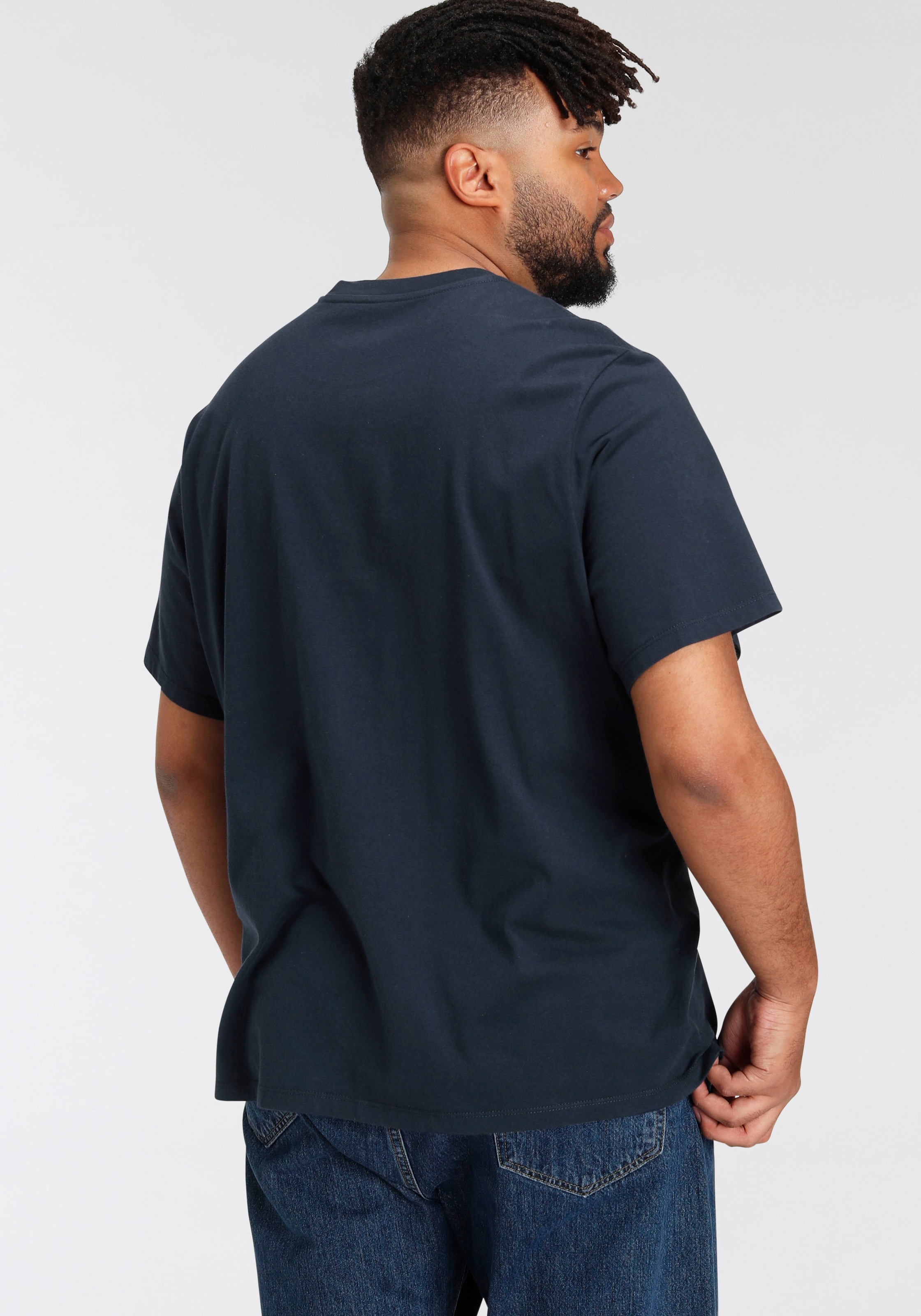 Levis Plus T-Shirt "LE B&T BIG GRAPHIC TEE", mit Logofrontprint günstig online kaufen