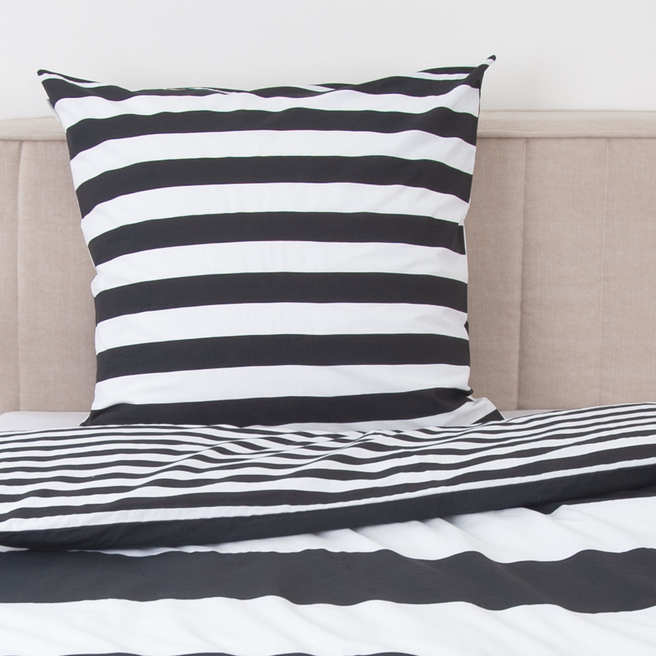 TOM TAILOR HOME Wendebettwäsche »Siena in Gr. 135x200, 155x220, 200x200, 200x220 cm«, gestreifte Bettwäsche aus Baumwolle, Bettwäsche mit Wendeoptik