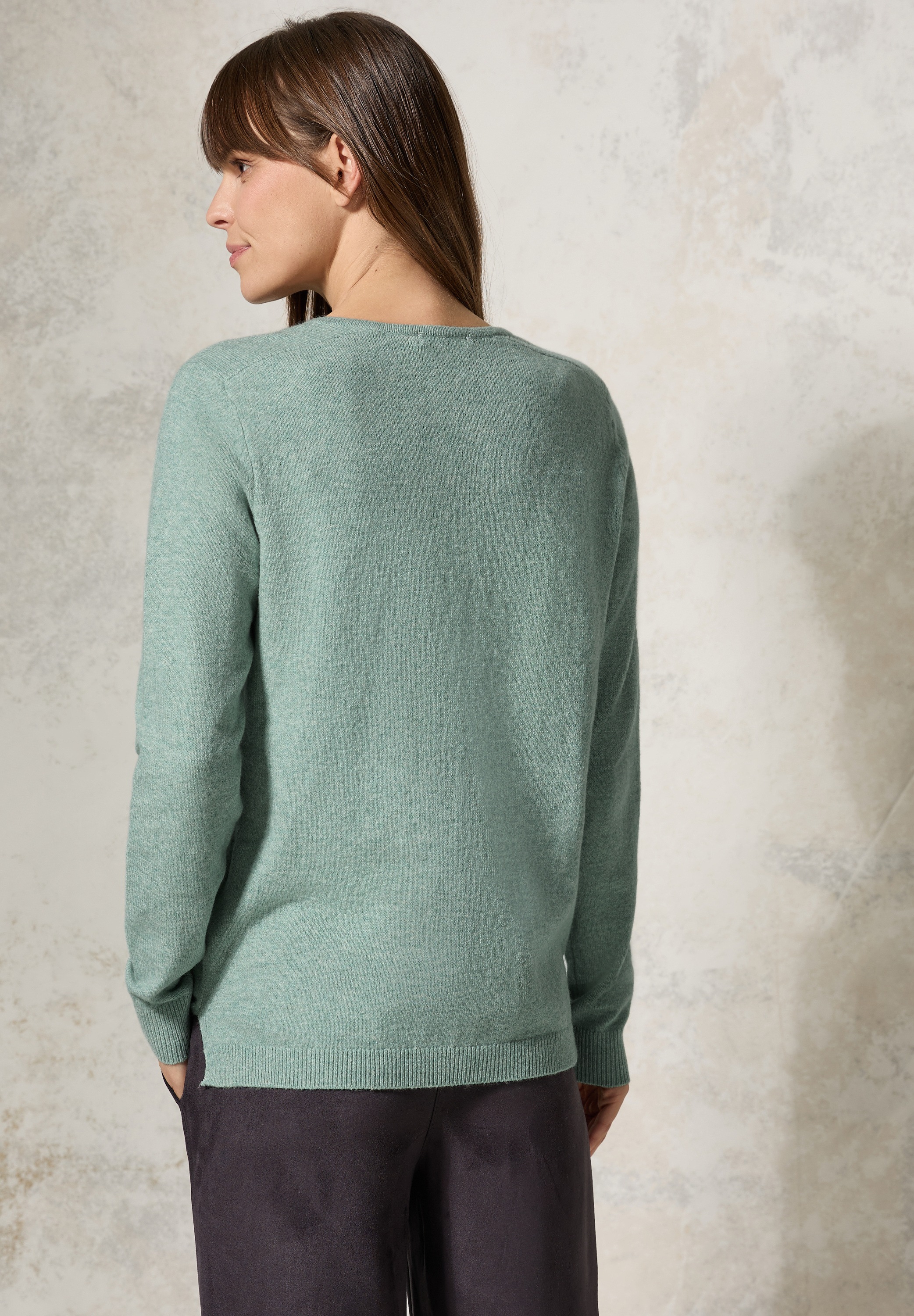 Cecil Strickpullover, mit Strick-Detail