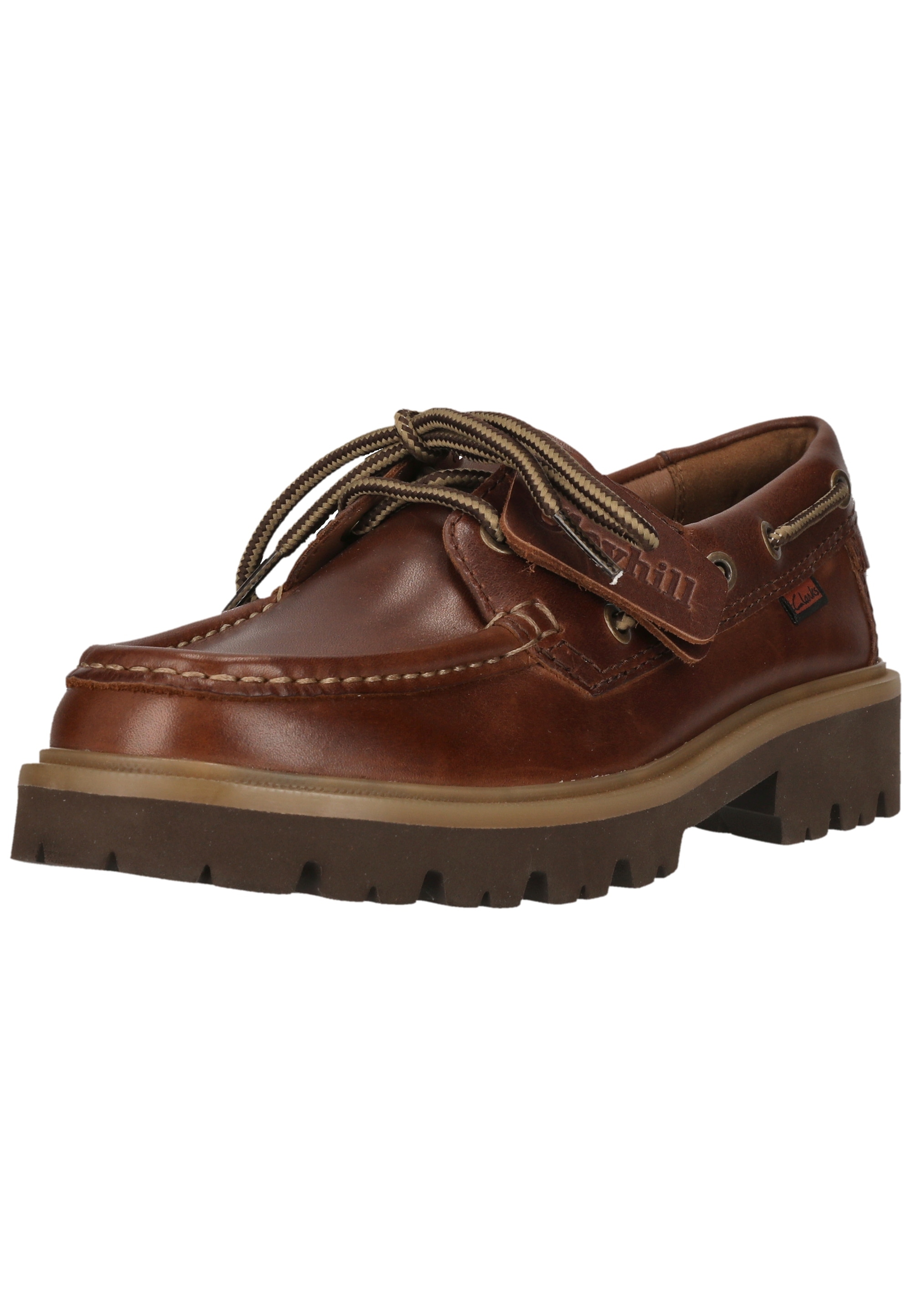 Clarks Schnürschuh "Cleyhill Boat" mit XTRALITE-Sohle günstig online kaufen