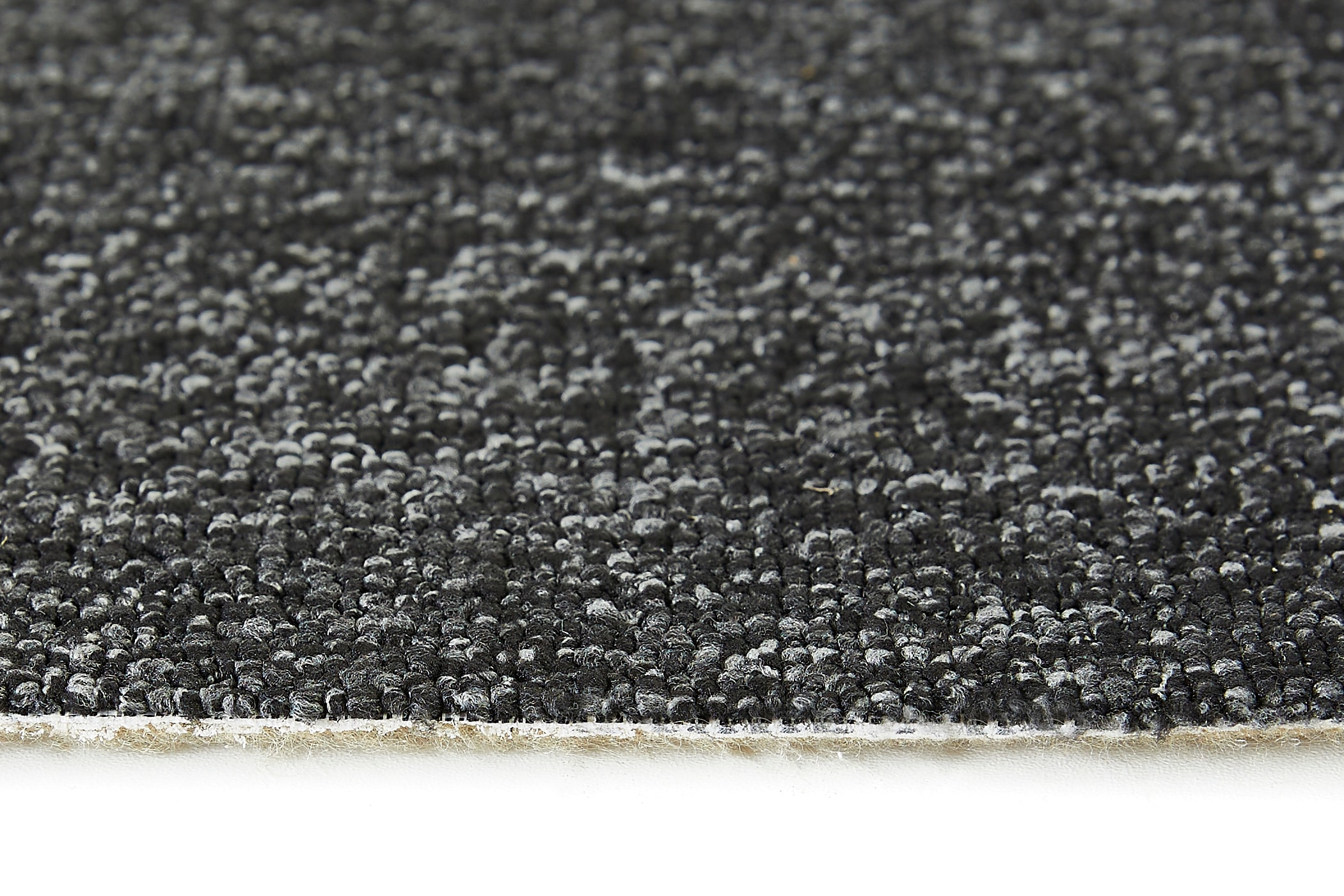 my home Teppichboden »Bruno, Schlinge«, rechteckig, 4 mm Höhe, meliert, Breite 400, robust, rutschsicher, 100% recyceltes Polyester
