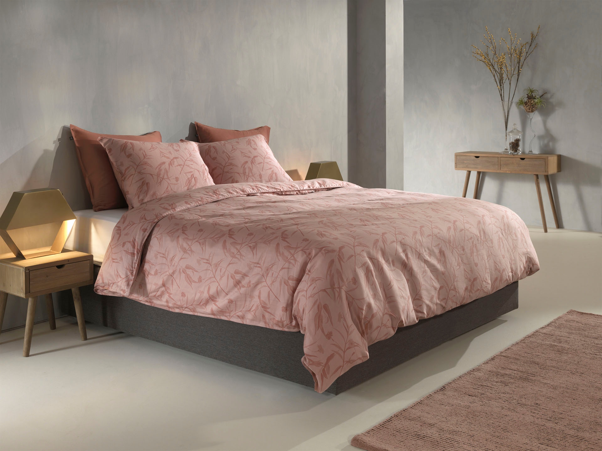 ZO HOME Bettwäsche »Fiori-di-Satinado« 2 Stk. Bettwäsche aus 100% Baumwolle, hochwertiges Mako-Satin