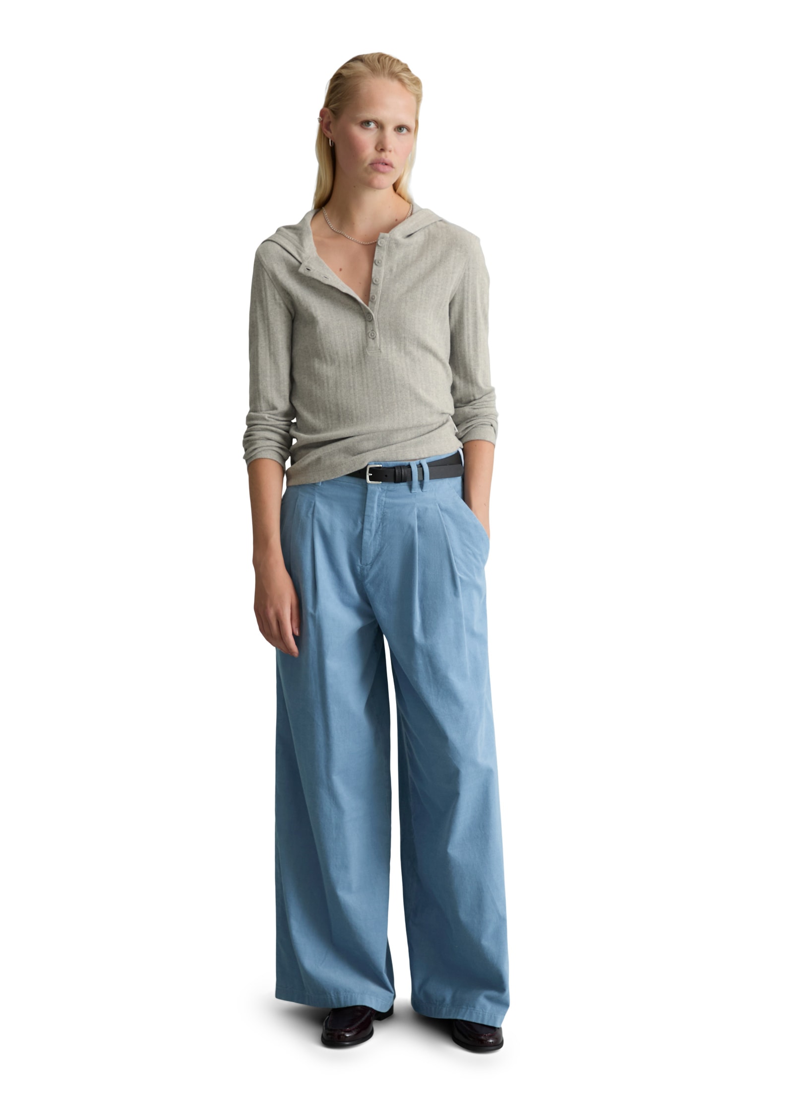 Marc O'Polo DENIM Langarmshirt »aus reiner Bio-Baumwolle«