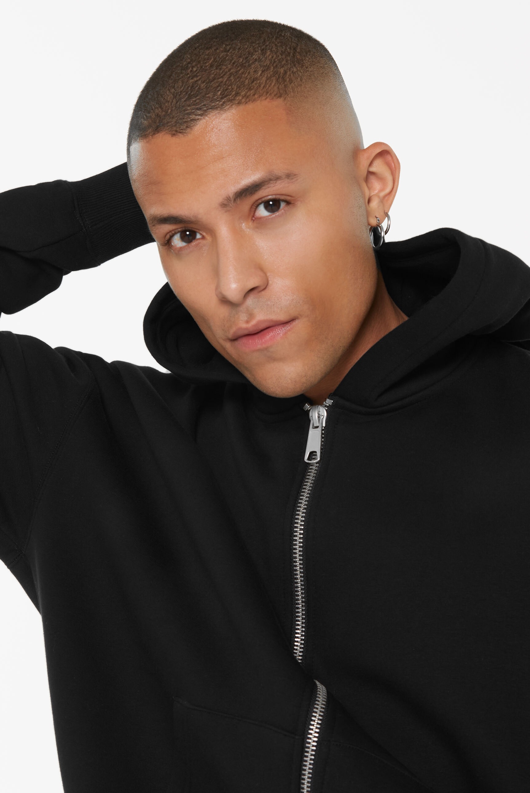 Harlem Soul Kapuzensweatjacke, mit Baumwolle