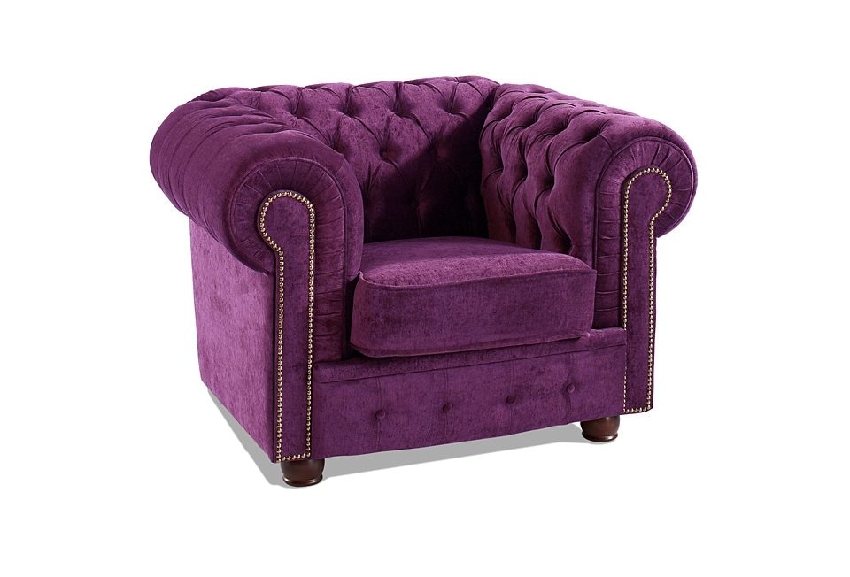 Max Winzer® Chesterfield-Sessel »Rover, Loungesessel«, mit edler Knopfheftung