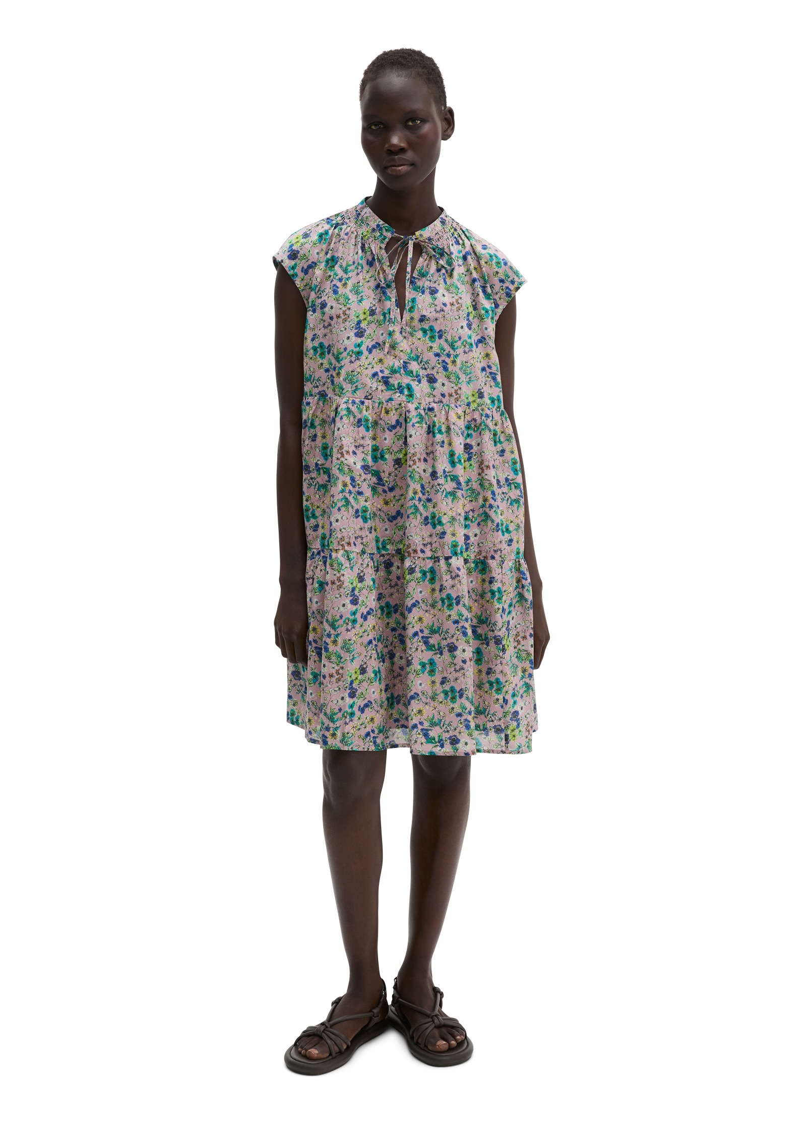 Marc O'Polo Minikleid »aus bedrucktem Baumwoll-Voile«