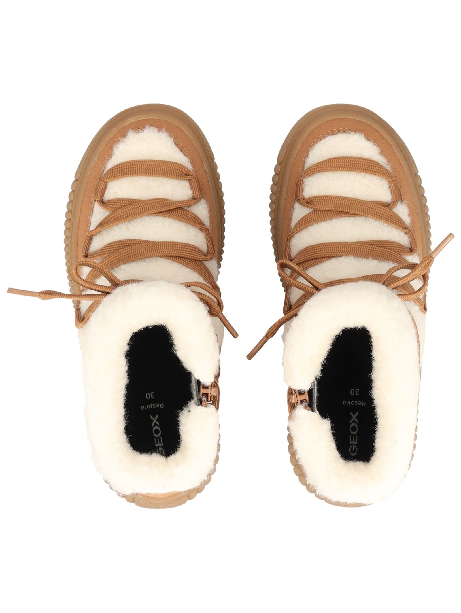Geox Snowboots »Geox Stiefel Lederimitat/Textil«