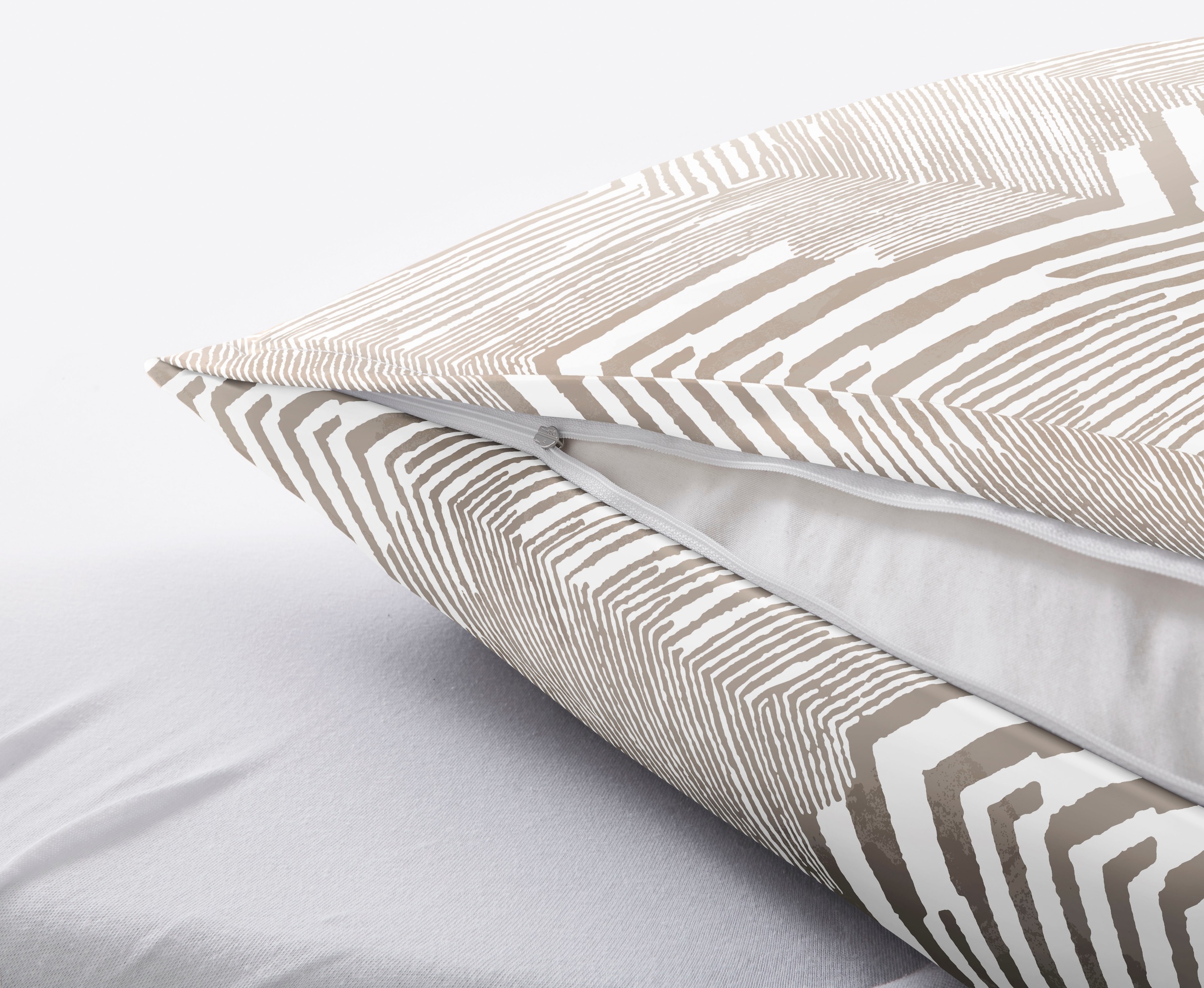 Kleine Wolke Bettwäsche "Macra" 2 Stk. mit grafischem Print günstig online kaufen