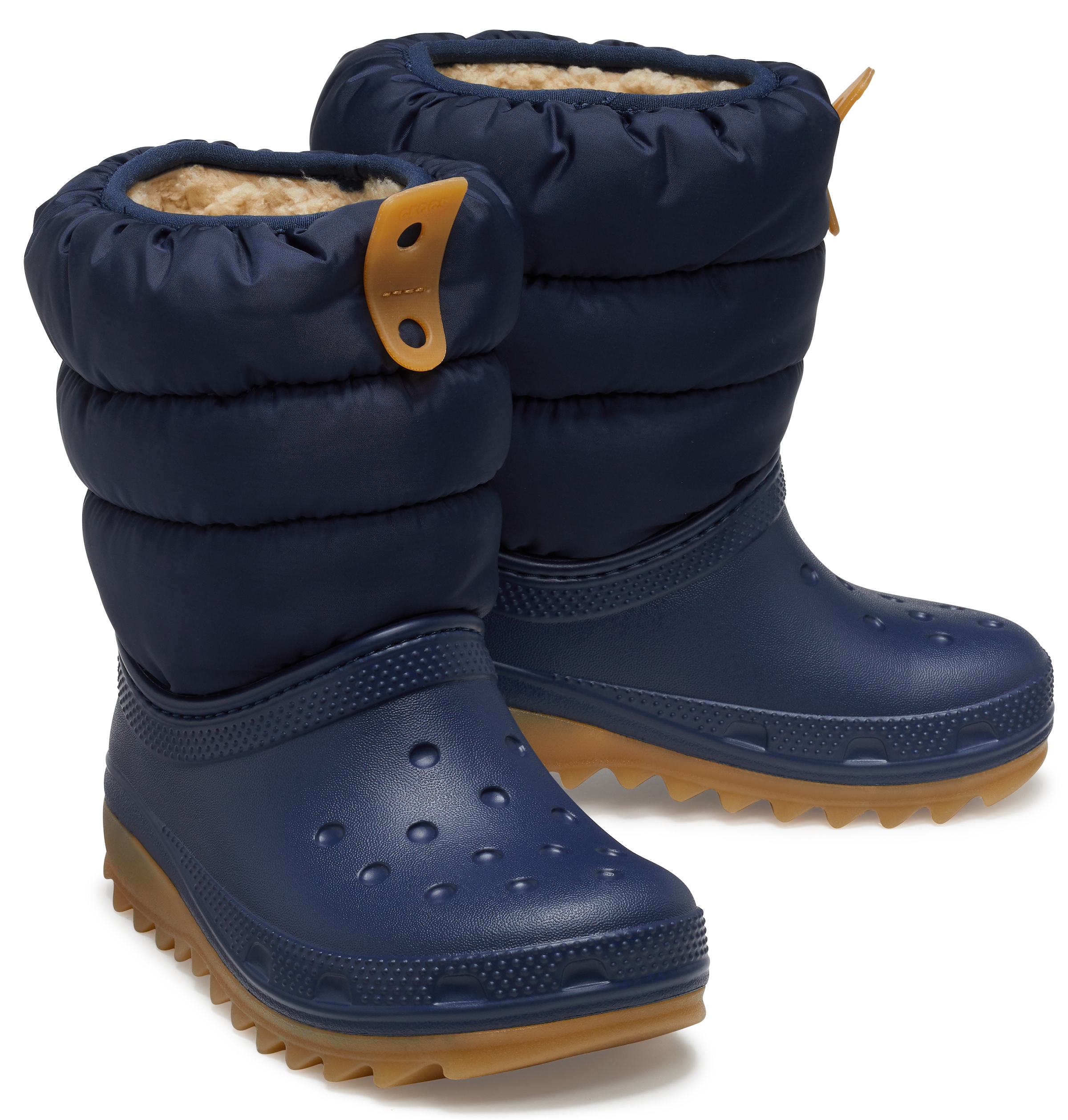 Crocs Winterboots "CLASSIC NEO PUFF BOOT K", Snowboots, Winterstiefel zum Schlupfen