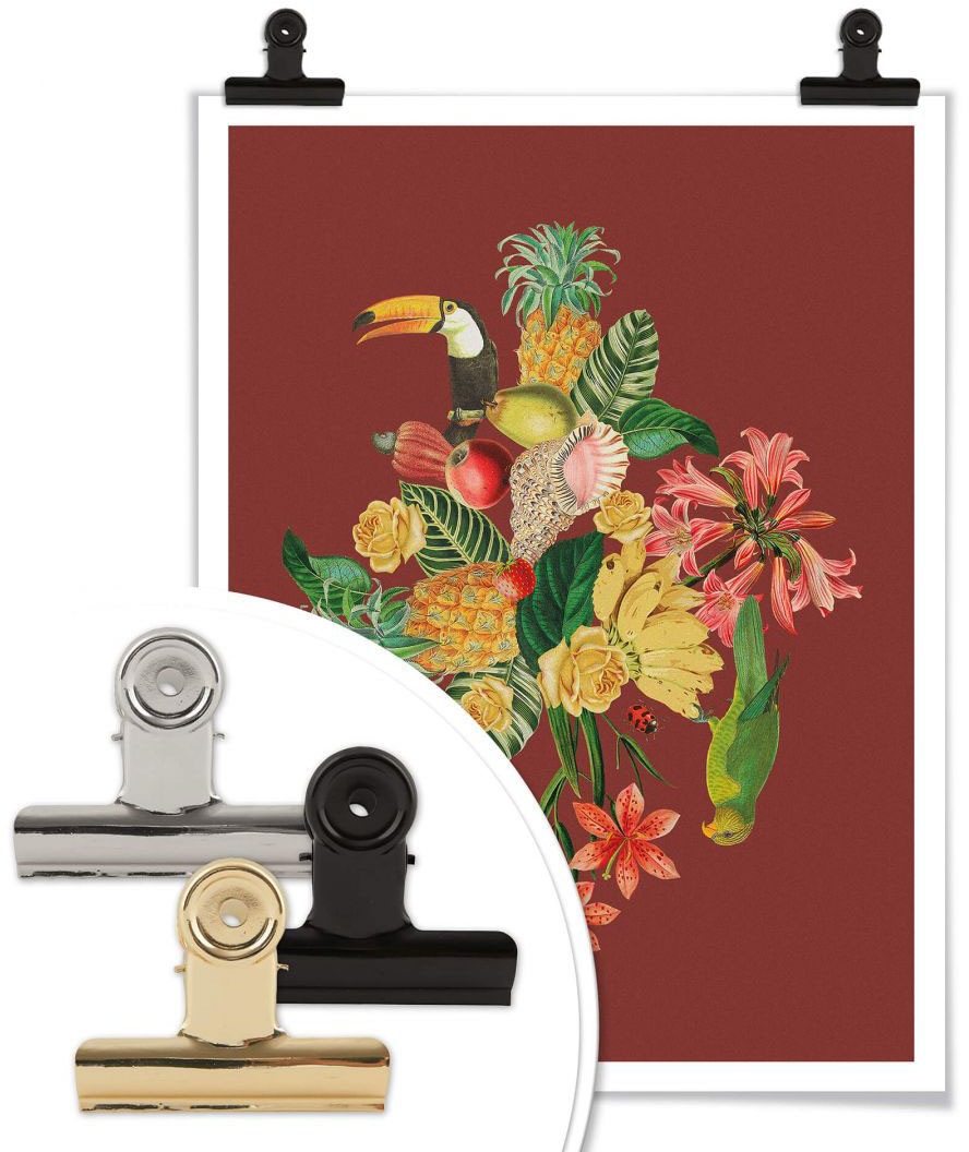 Wall-Art Poster »Tropical«, Landschaften, (1 St.), Poster ohne Bilderrahmen