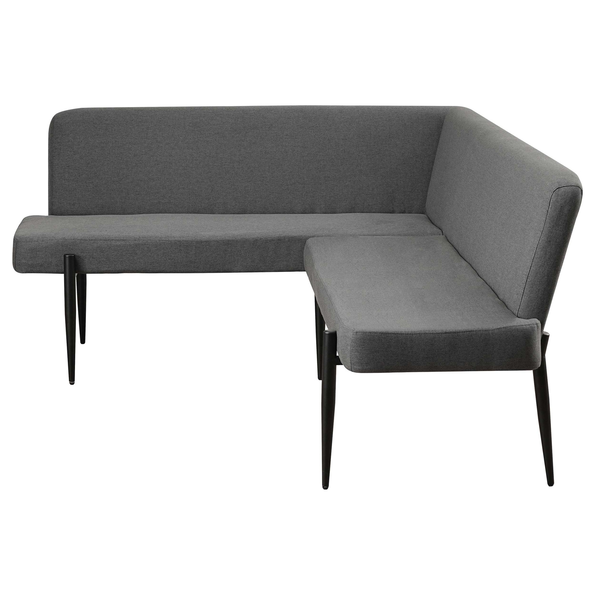 OTTO home Eckbank »Frida« Federkern, pflegeleichtem Velours oder Webstoff Bezug, Breite 210 cm