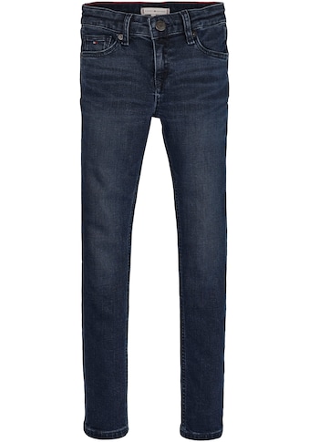 TOMMY HILFIGER Skinny-fit-Jeans »NORA SKINNY« su Logo...