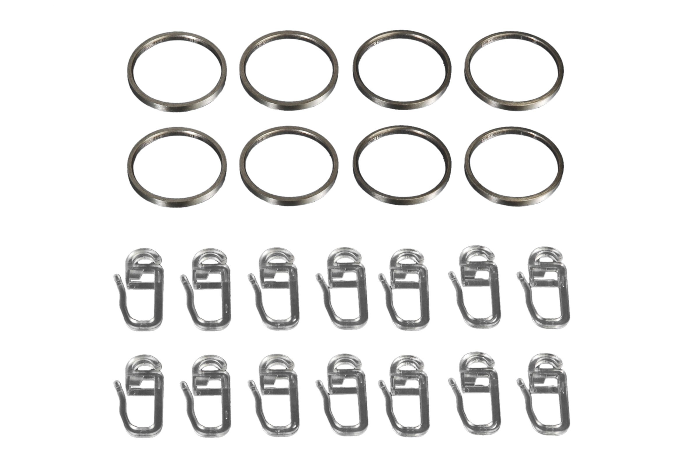 Liedeco Gardinenring "Faltenlegehaken Inox" günstig online kaufen