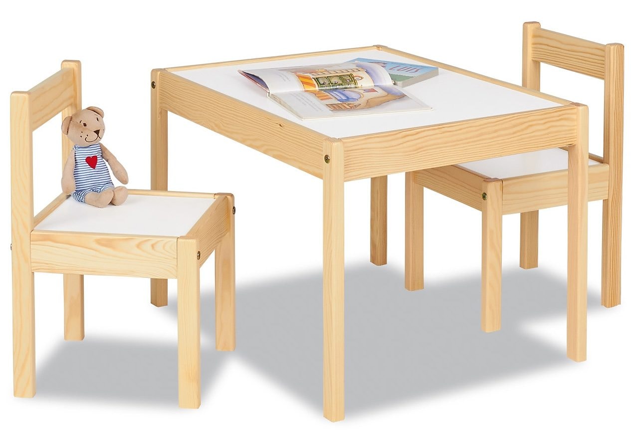 PINOLINO Kinder Kindersitzgruppe "Olaf", beige, Sitzmöbel-Sets, Made in Europe