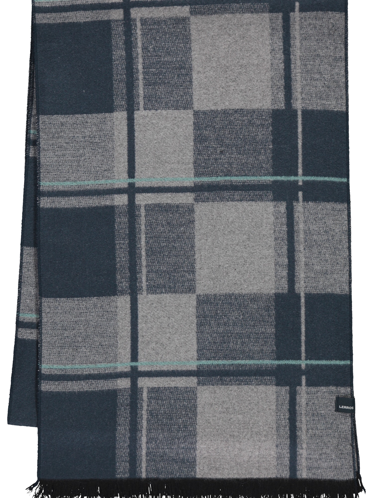 LERROS Wollschal »LERROS Karierter Herrenschal«