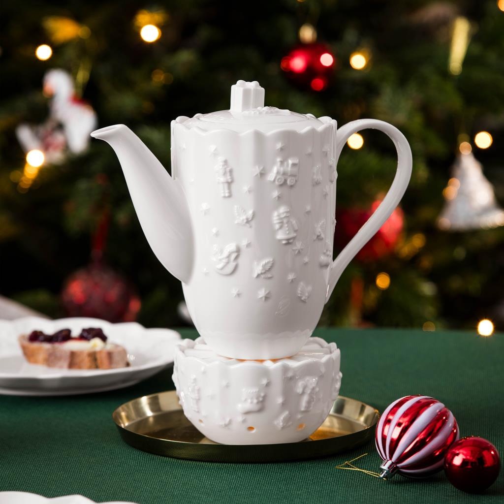Villeroy & Boch Teekanne »Kaffeekanne Toy's Delight Royal Classic 1,2 l weiß« 1 Stk. tlg. Spülmaschinenfest, Mikrowellensicher