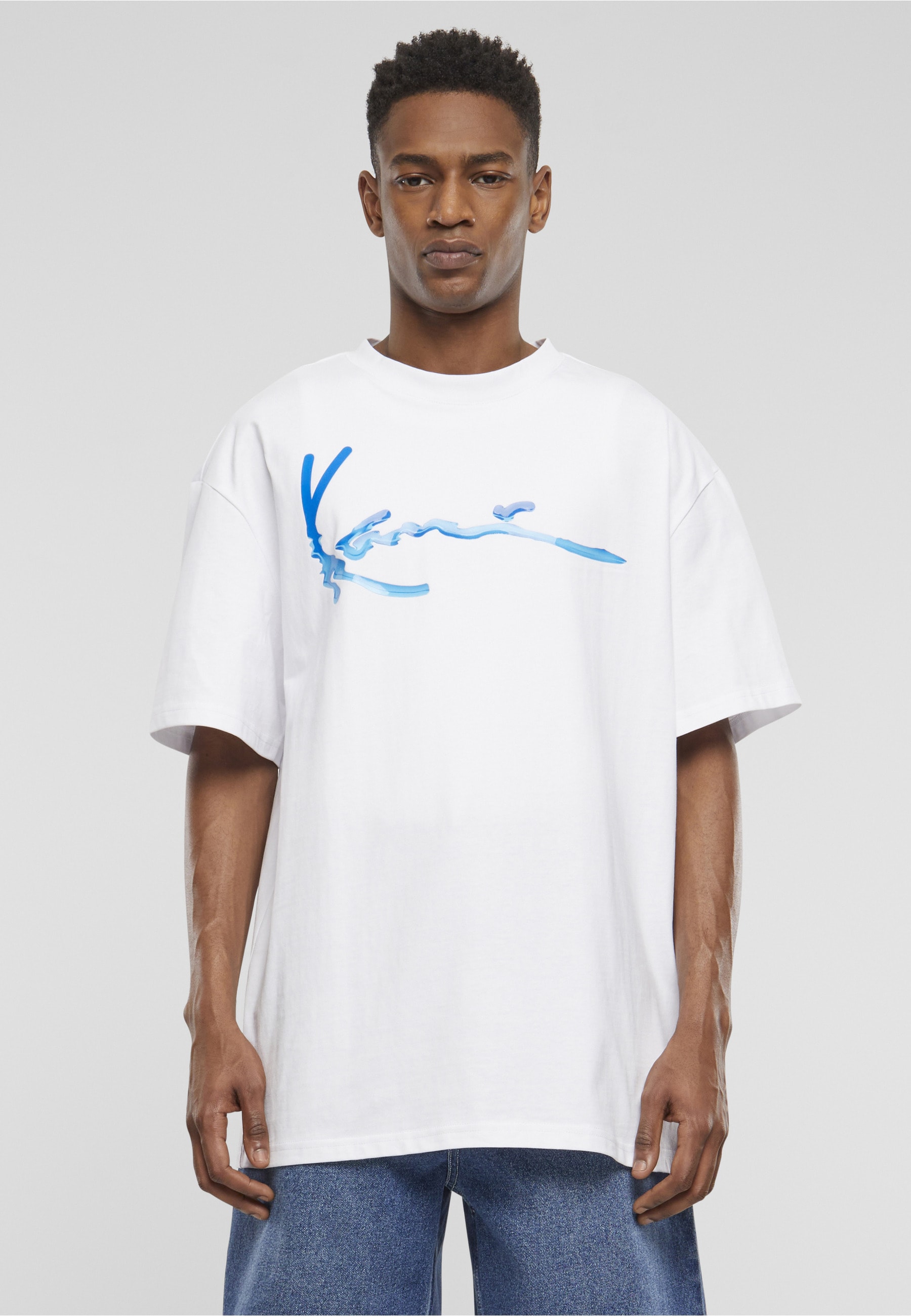 Karl Kani T-Shirt »Karl Kani Herren KM242-025-1 Water Signature Tee« 1 Stk.