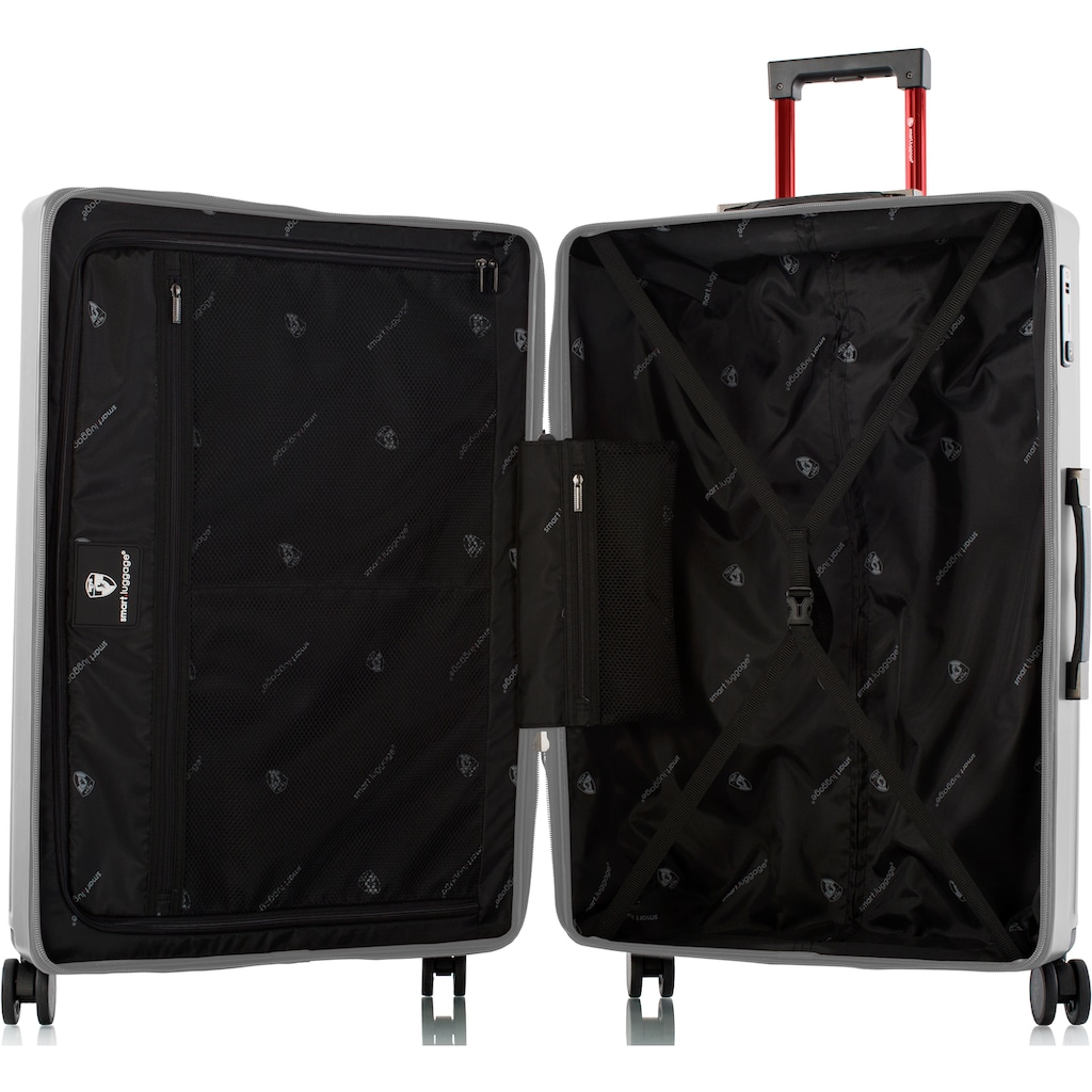 Heys Hartschalen-Trolley »Smart Luggage®, 76 cm«, 4 Rollen