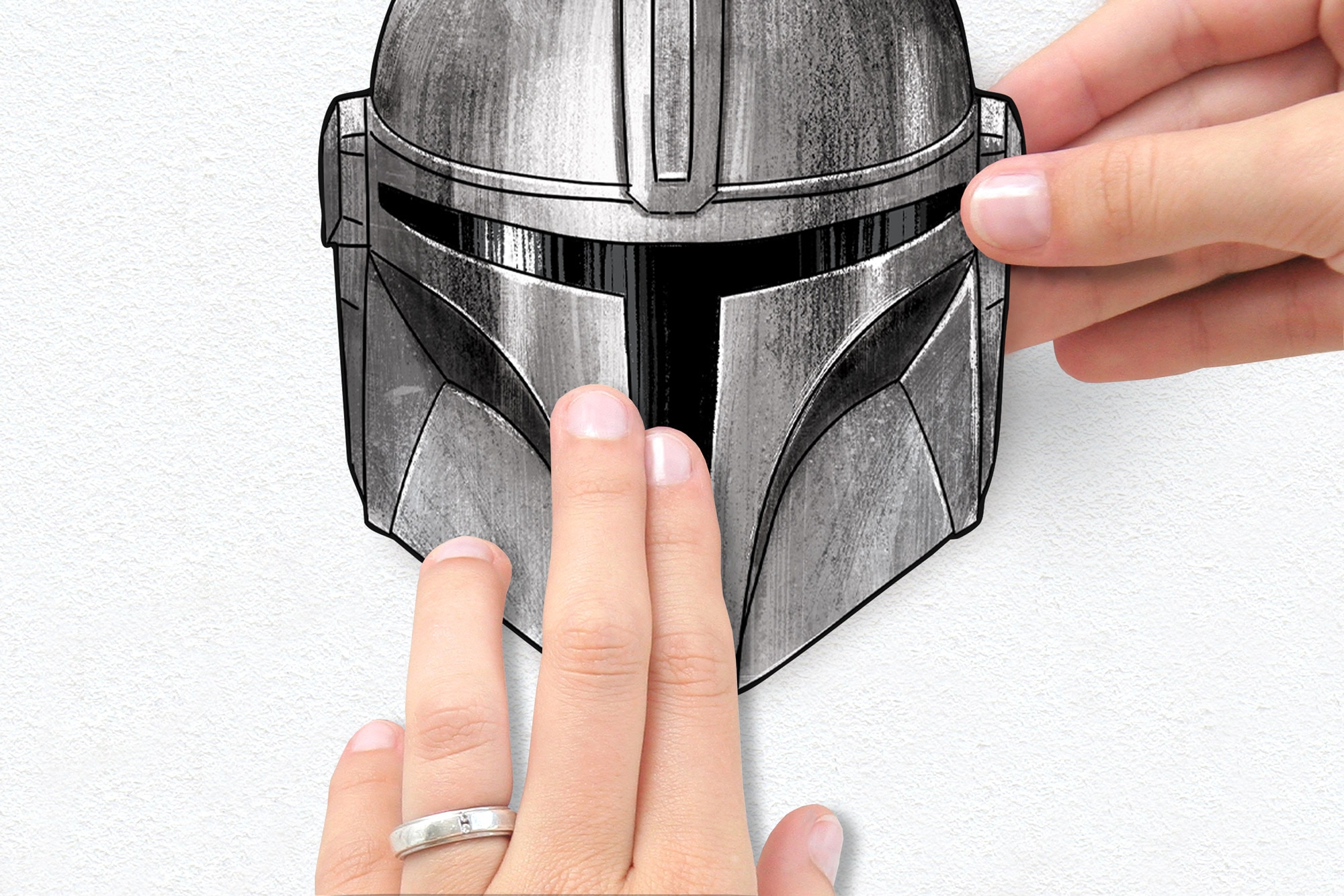 Komar Wandtattoo »Star Wars The Mandalorian ...