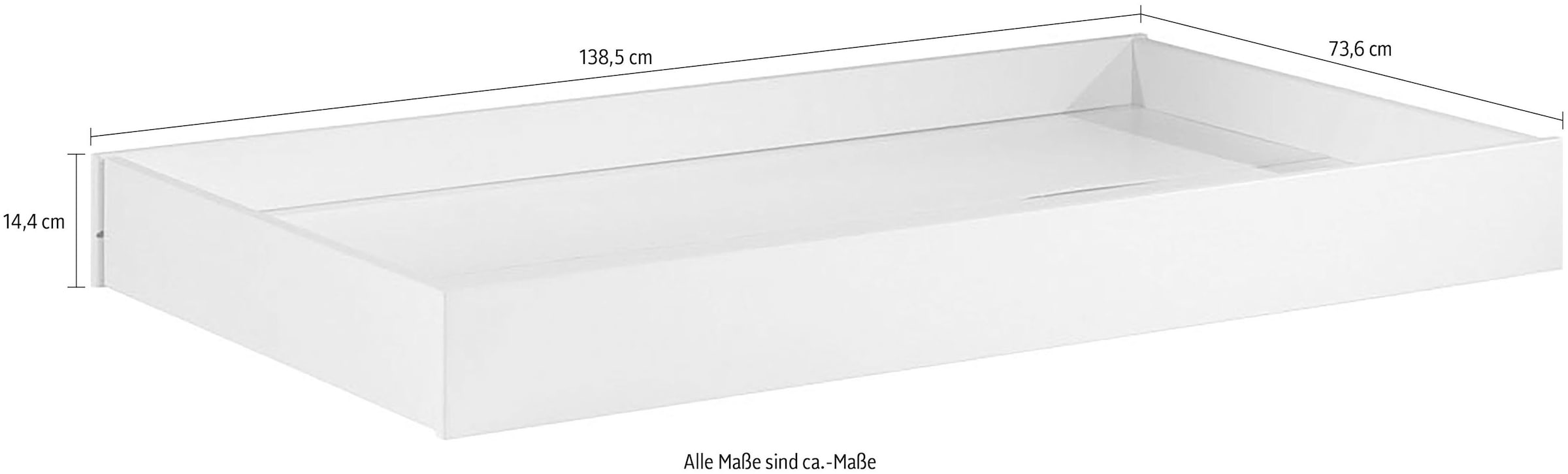 Vipack Bettschubkasten »Kiddy« Made in Europe,  in 2 Breiten