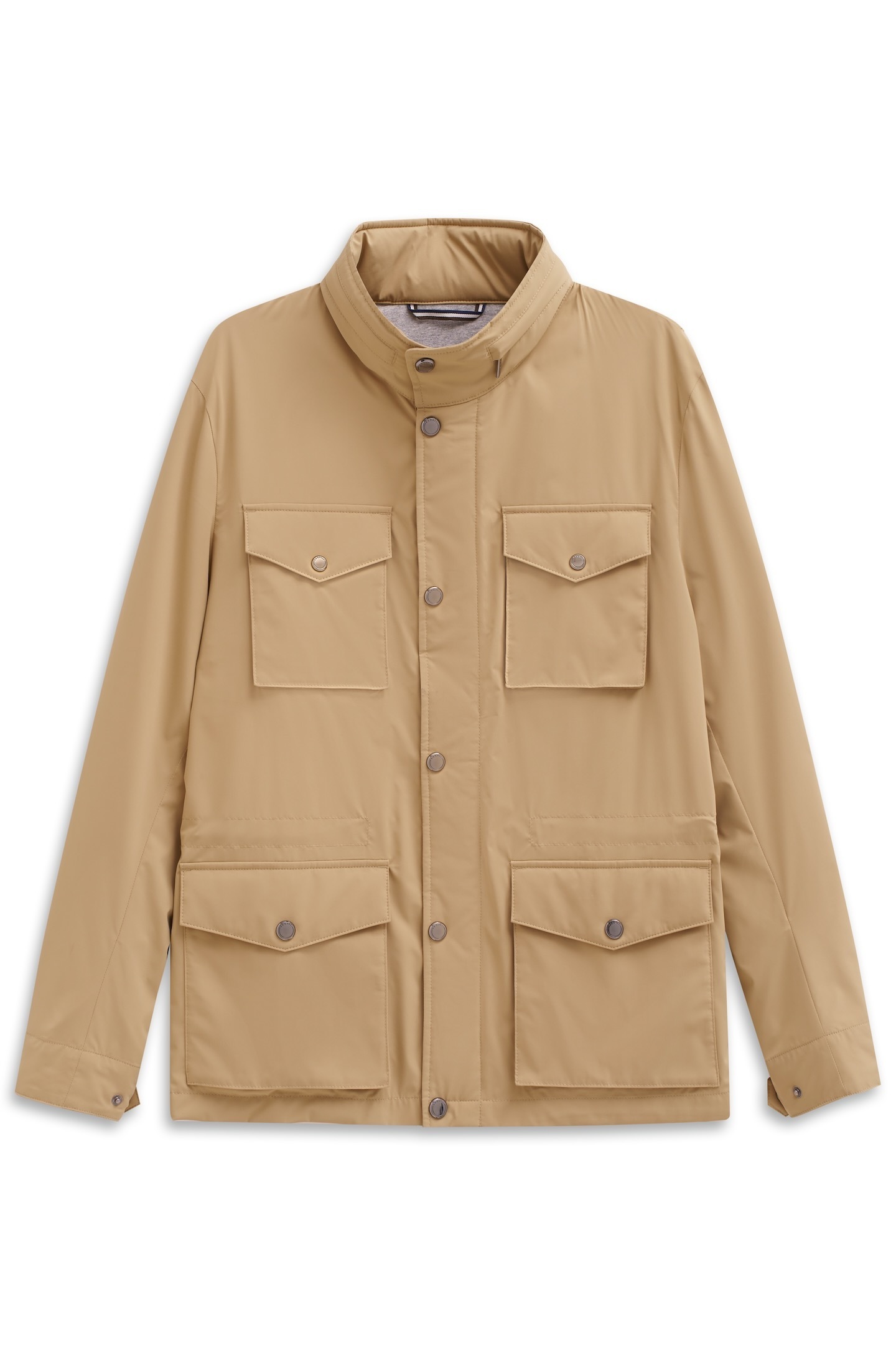 Thumbnail - bugatti Fieldjacket "Regular Fit", mit Kapuze, mit Stretch, Kapuze & Stehkragen