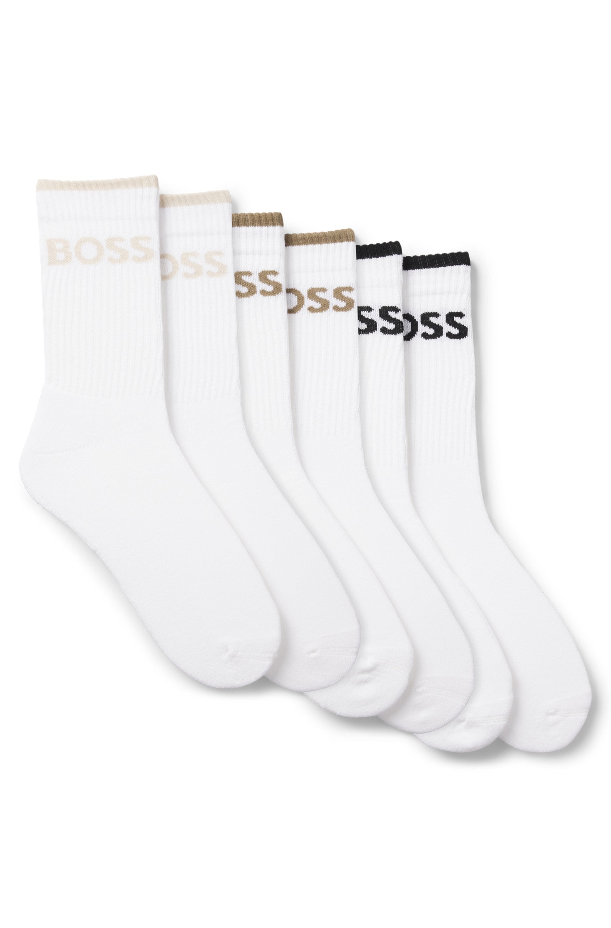 BOSS Businesssocken "6P QS Stripe CC" Packung, 6er, 6 Paar tlg. günstig online kaufen