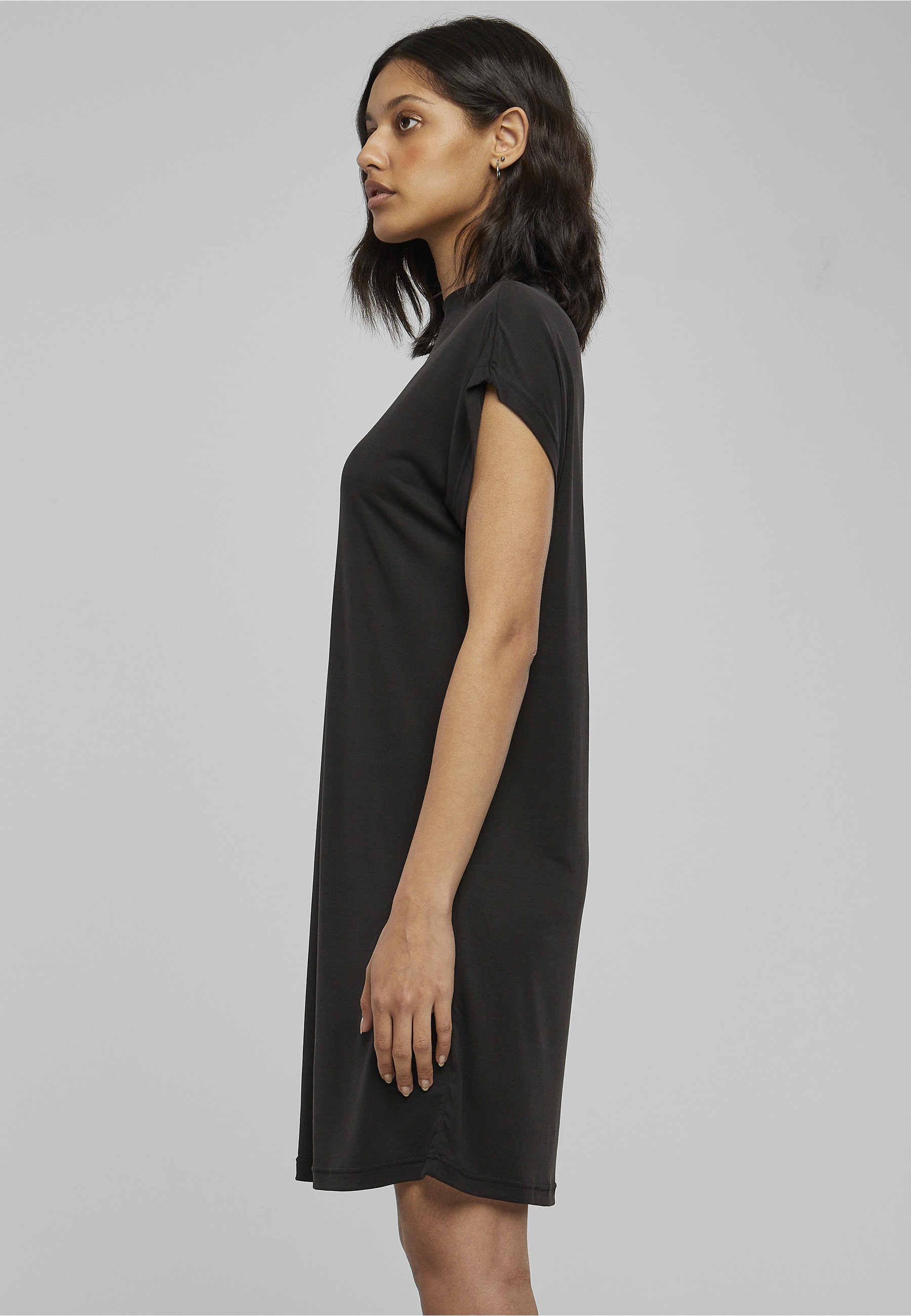 URBAN CLASSICS Shirtkleid »Urban Classics Damen Ladies Modal Dress« 1 Stk. tlg.