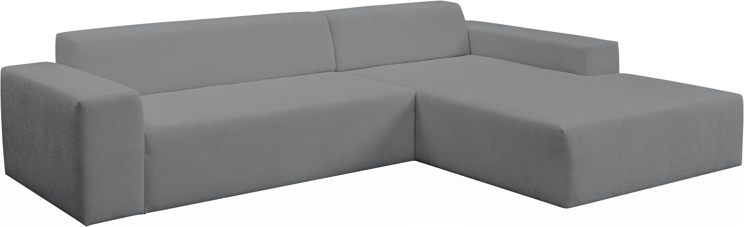 WERK2 Ecksofa »Zeus-XL, Mega-Sofa mit großer Sitztiefe, Stellmaße 311cm x 210cm«, Curvy Trend Garnitur mit urbaner Optik, bequem, Big-Sofa, L-Form