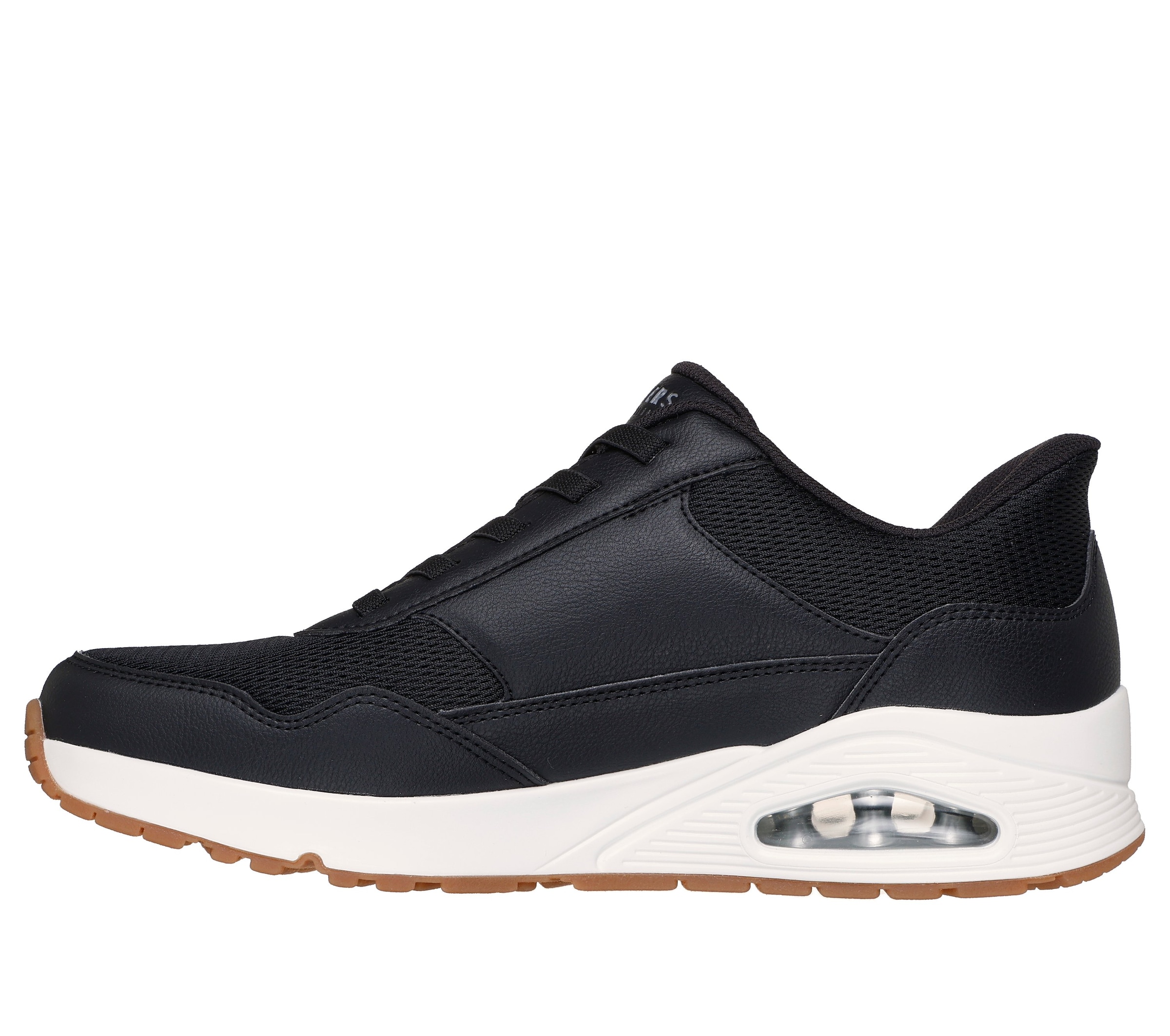 Skechers Slip-On Sneaker »UNO-SIMPLIFIED SLIP-IN«  , Schnürschuh, Retro Sneaker, Freizeitschuh mit Slip-Ins Technologie