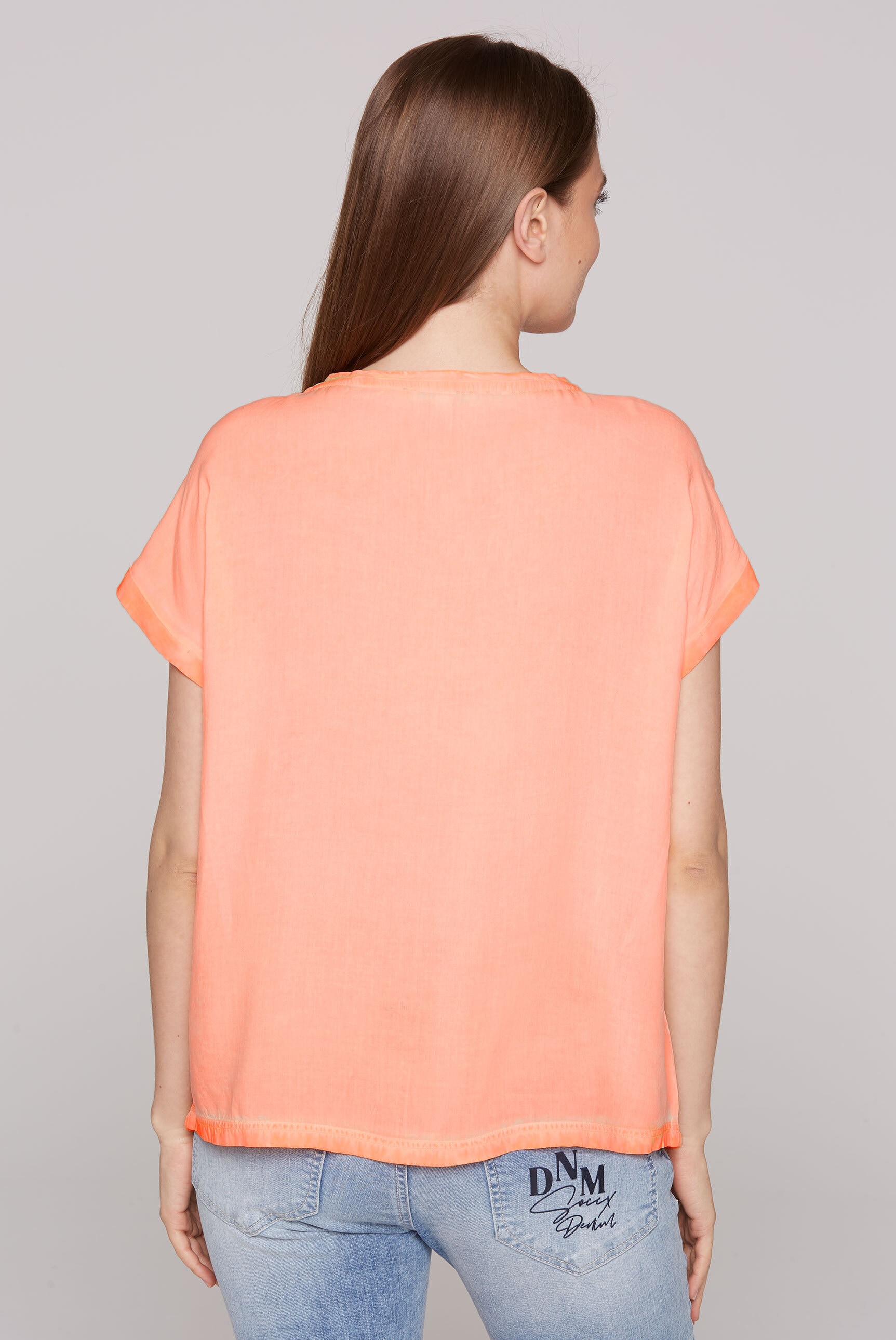 SOCCX Shirtbluse, mit Glitzersteinchen