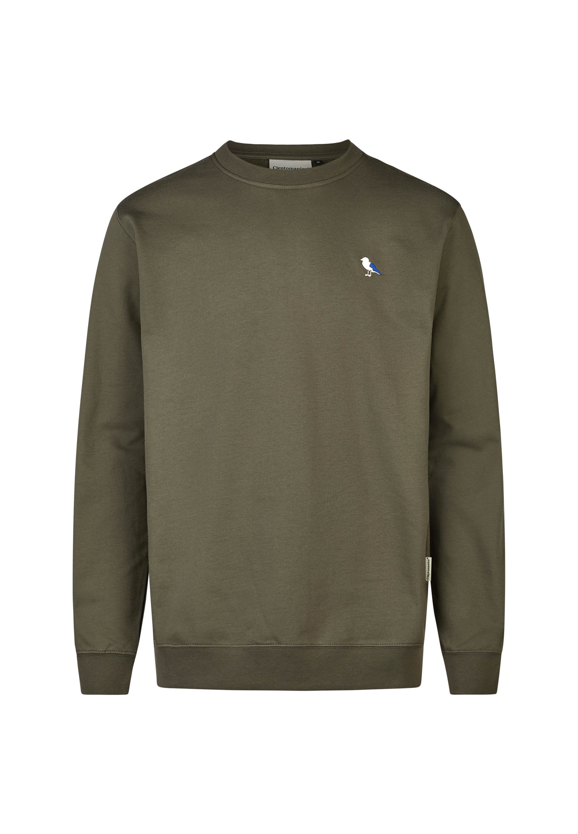 Cleptomanicx Sweatshirt "Embro Gull", mit kleiner Möwen-Stickerei günstig online kaufen