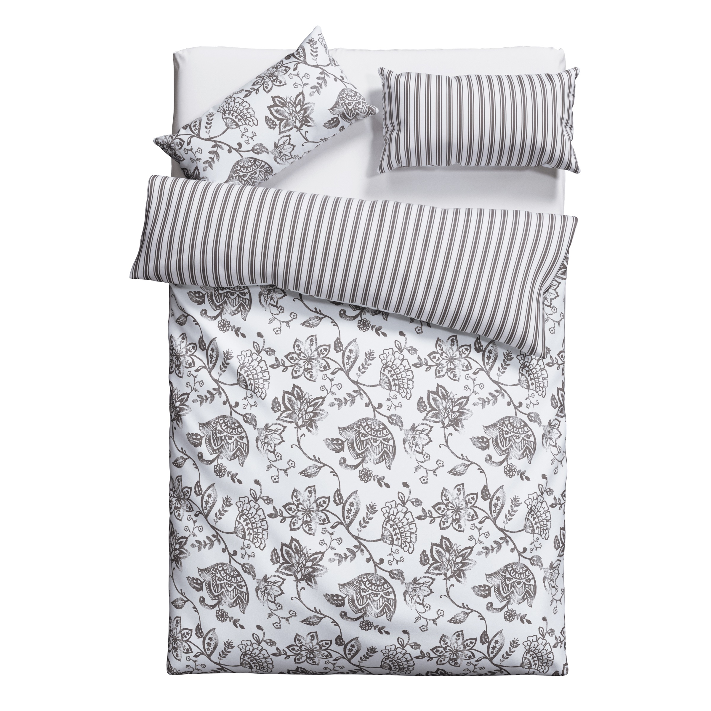 andas Wendebettwäsche "Nordby" 2 tlg. Bettwäsche aus Baumwolle, skandinavis günstig online kaufen