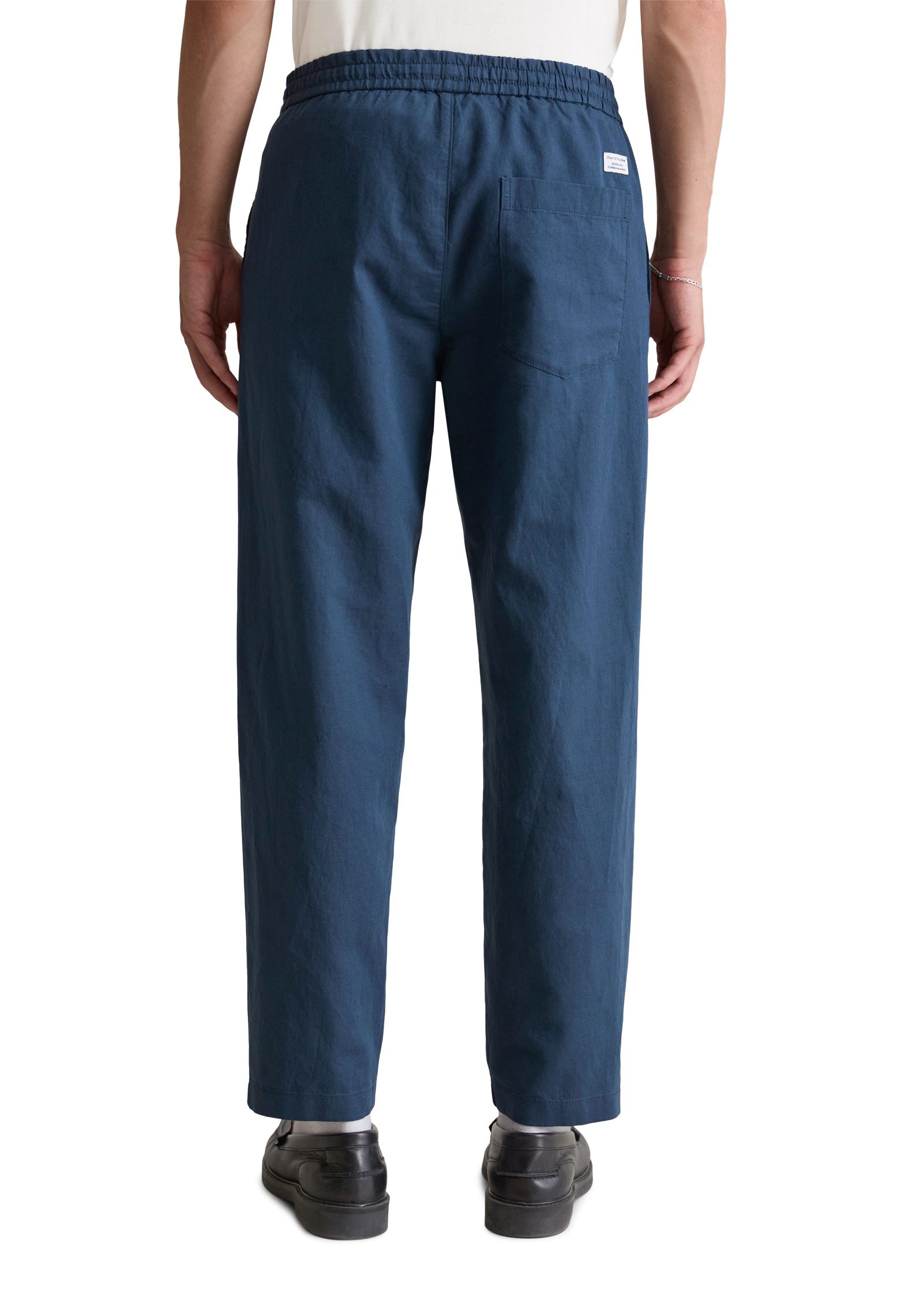 Marc O'Polo DENIM Chinohose »aus Leinen und Bio-Baumwolle«