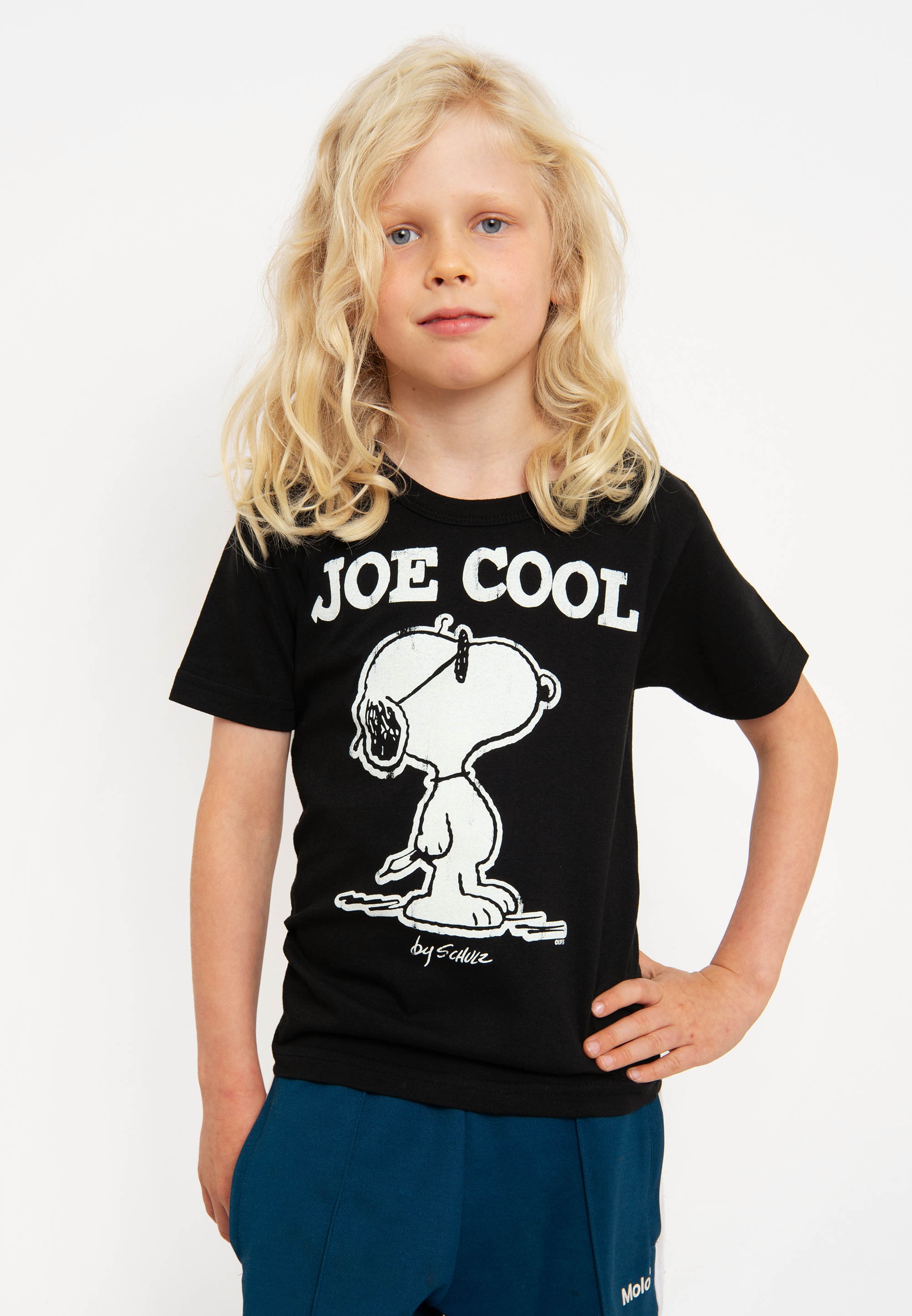 LOGOSHIRT T-Shirt BAUR Print kaufen | »Peanuts lizenziertem – Snoopy«, mit