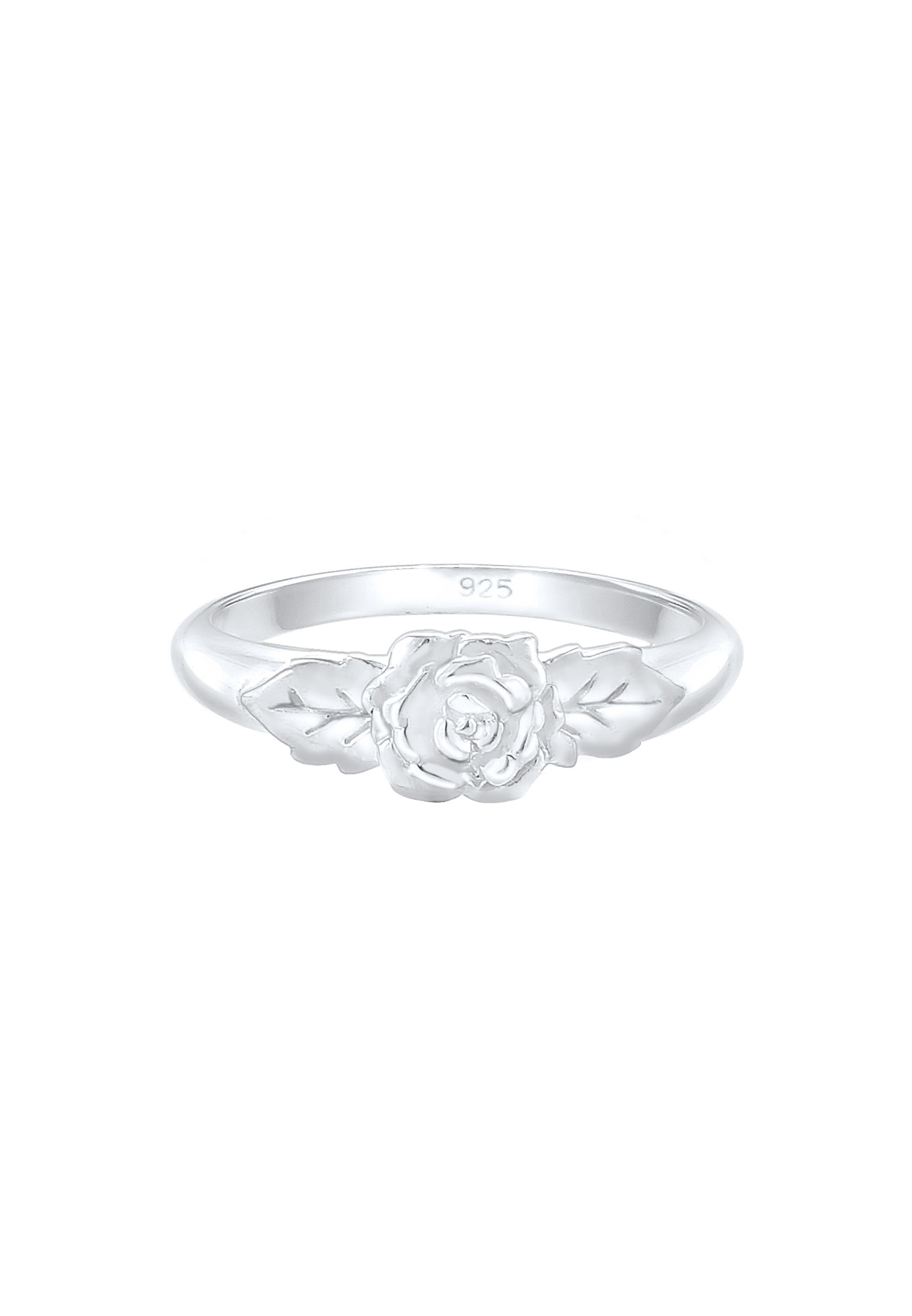 Elli Fingerring »Rosenblüte Blume Vintage Look Trend 925 Silber«