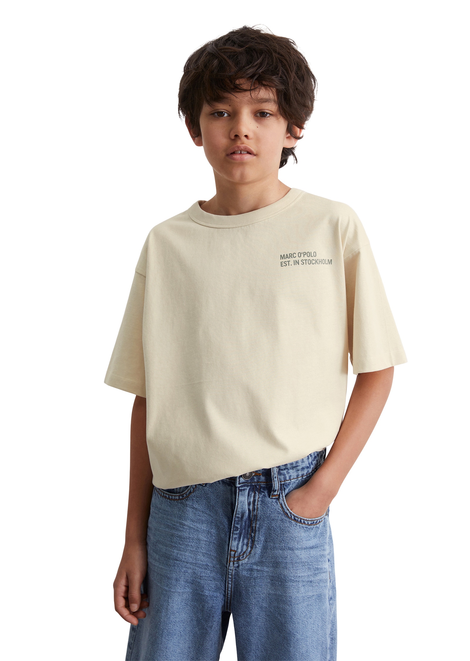 Marc O'Polo T-Shirt »mit Statement-Print«