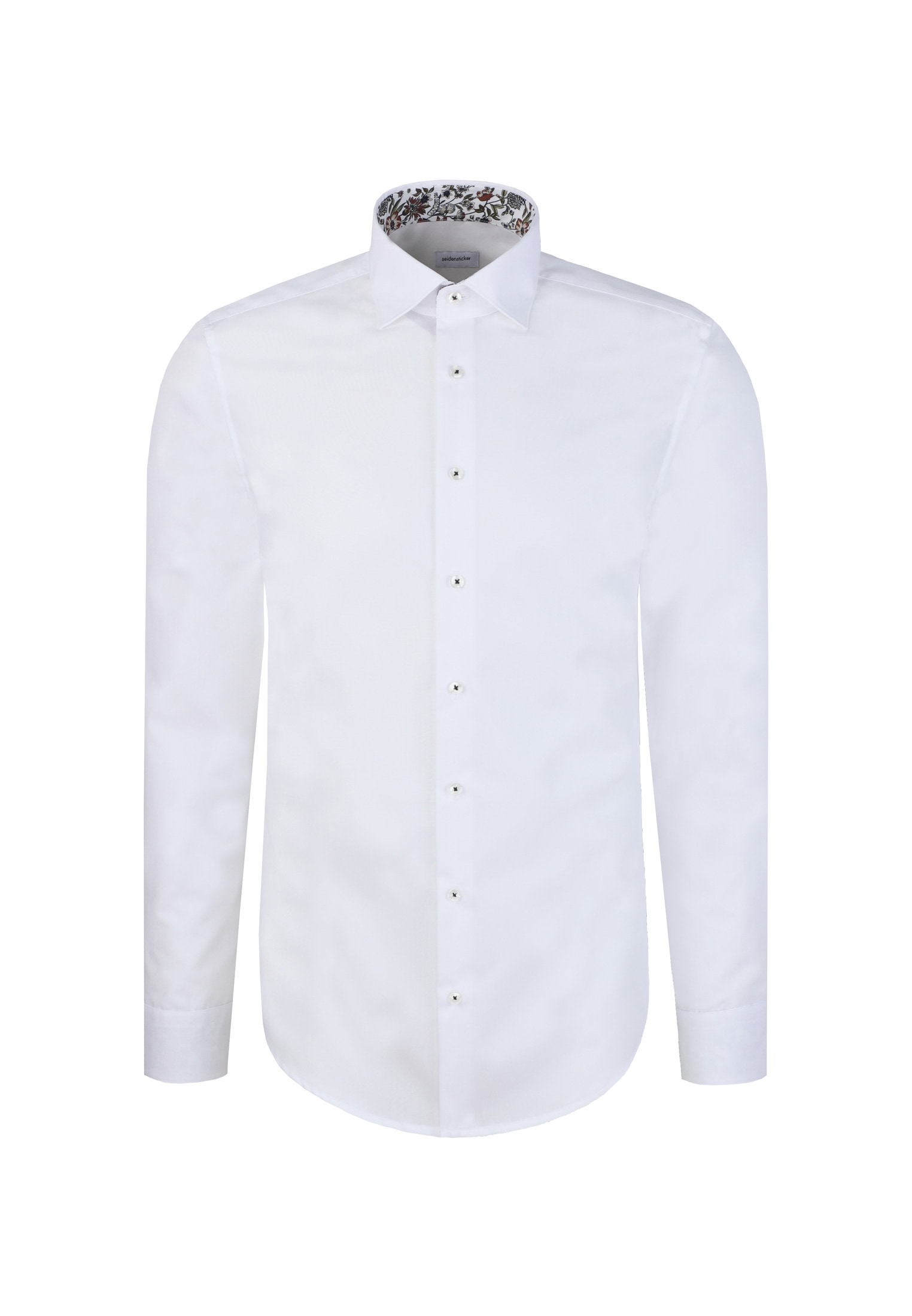 seidensticker Businesshemd »Schwarze Rose« Shaped 1/1 Kentkragen Uni