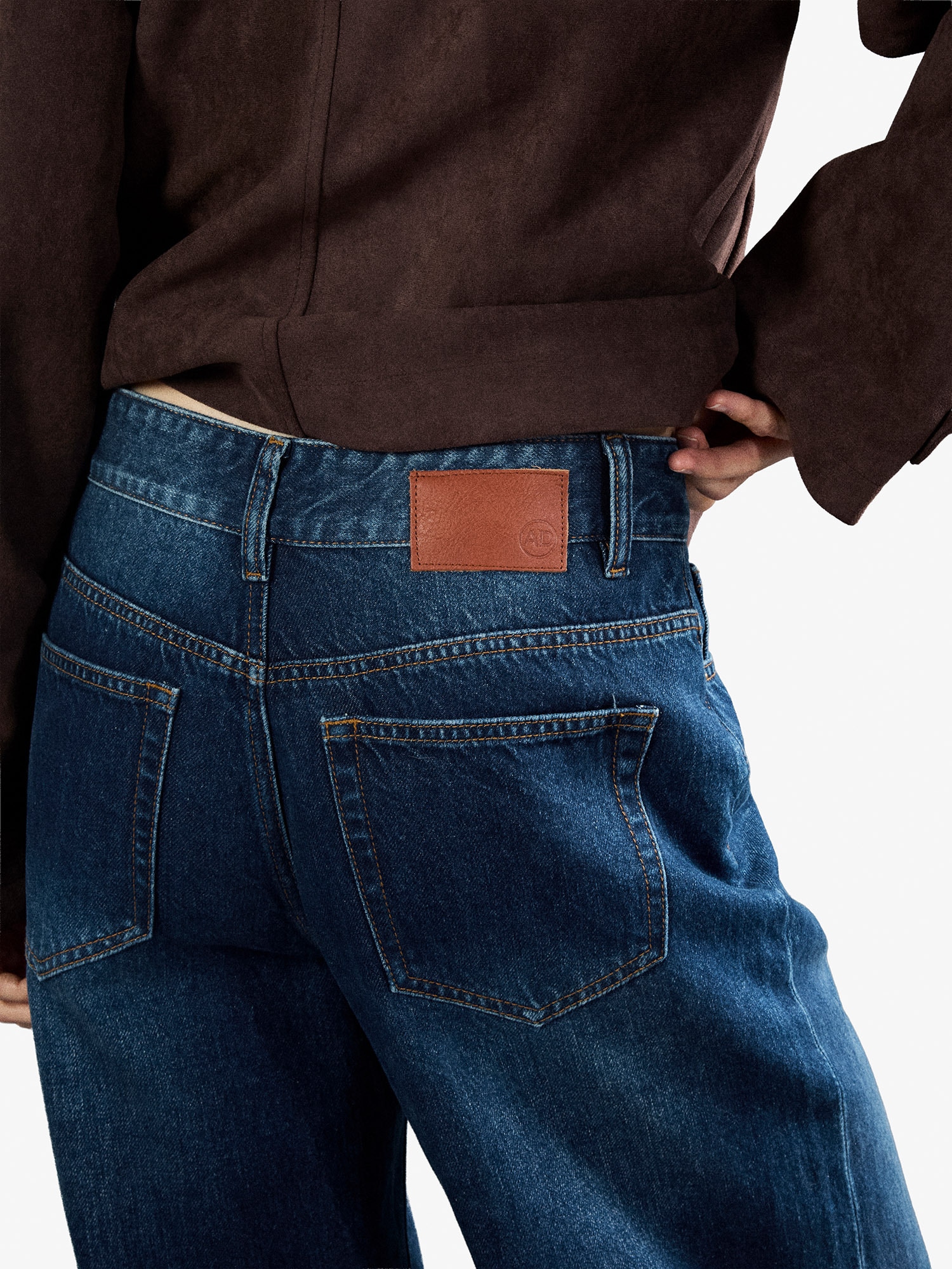 Apricot Weite Jeans »Maca-Jeans« mit hoher Leibhöhe