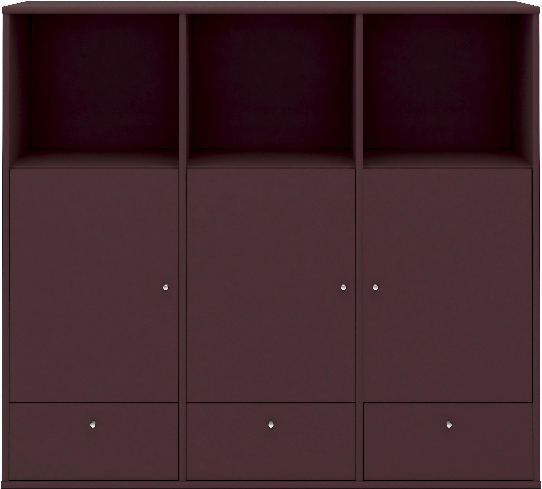 Hammel Furniture Highboard "Mistral Hochkommode, Hochschrank", mit Türen und Schubladen, Breite: 133cm, anpassungsbar De