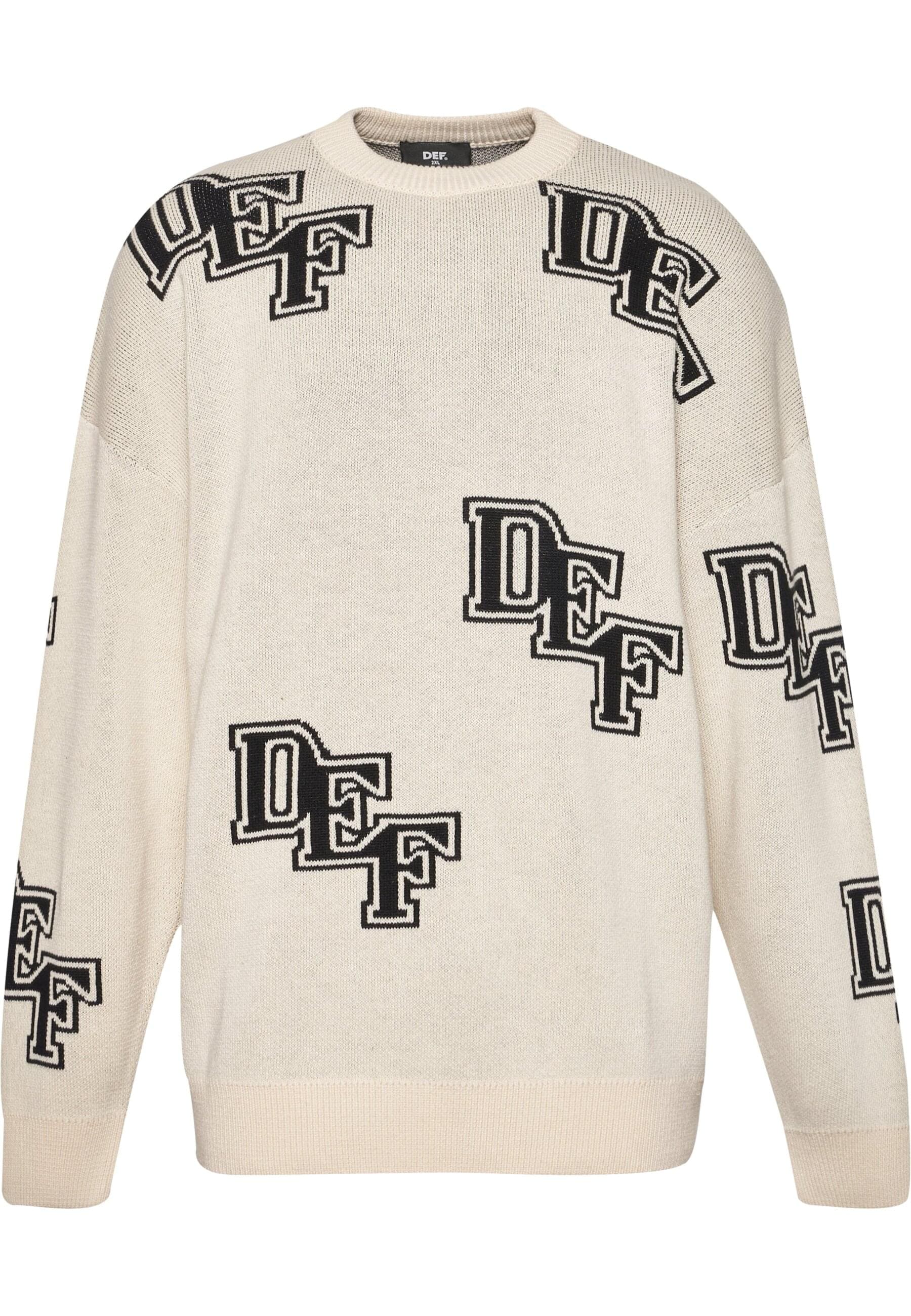 DEF Rundhalspullover "DEF Herren DEF Knit Crewneck", 1 Stk. günstig online kaufen