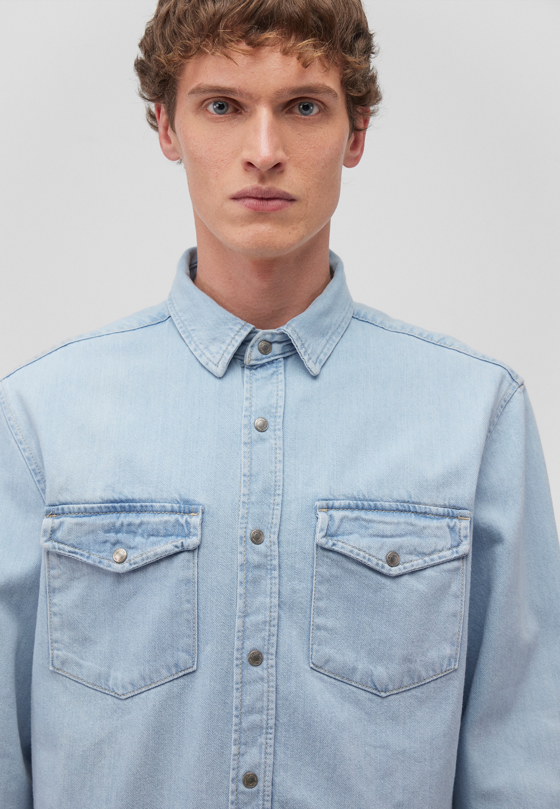 Mavi Jeanshemd »TED«, Classic Denim Shirt