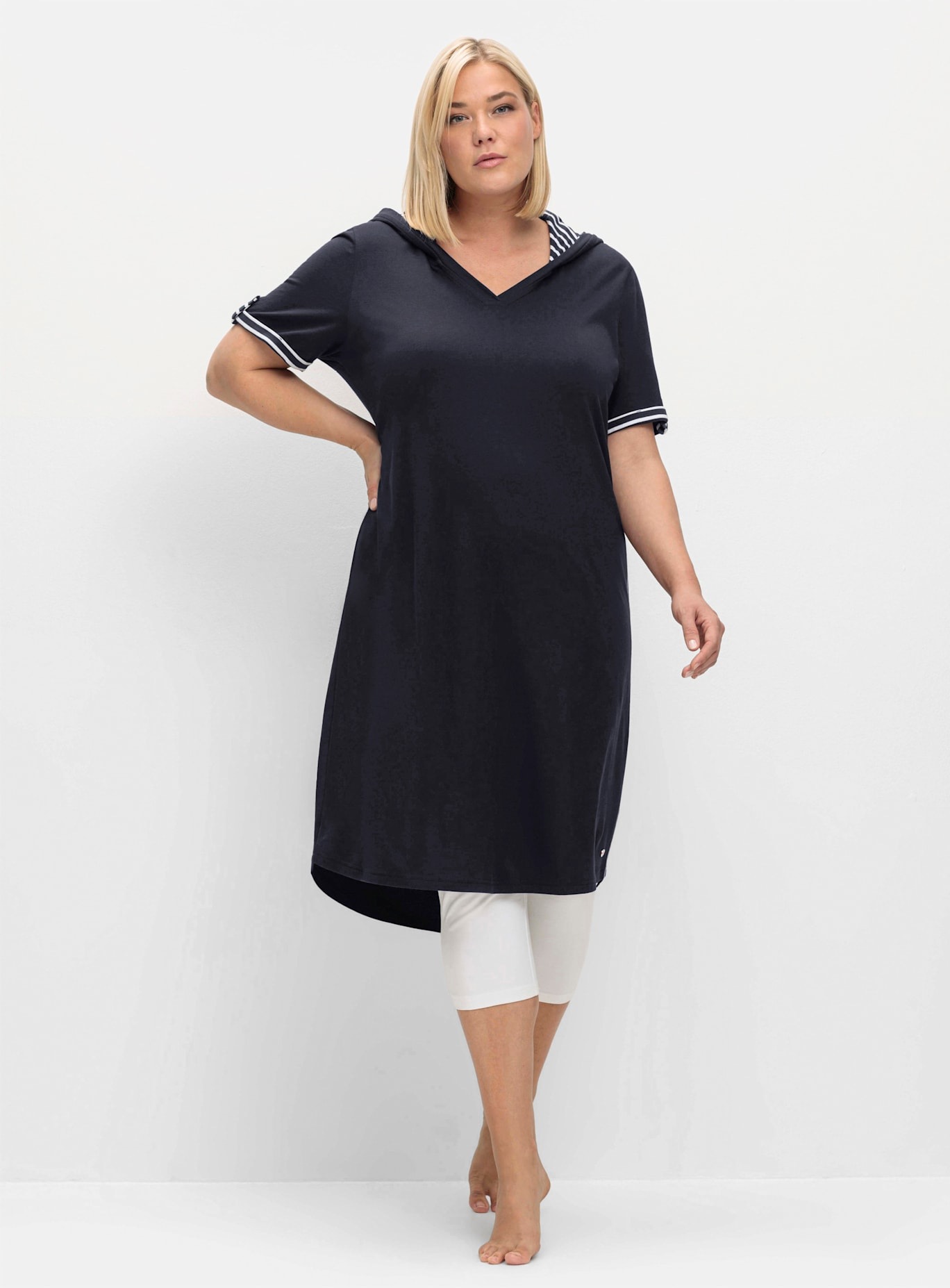 Sheego Shirtkleid "Shirtkleid" günstig online kaufen