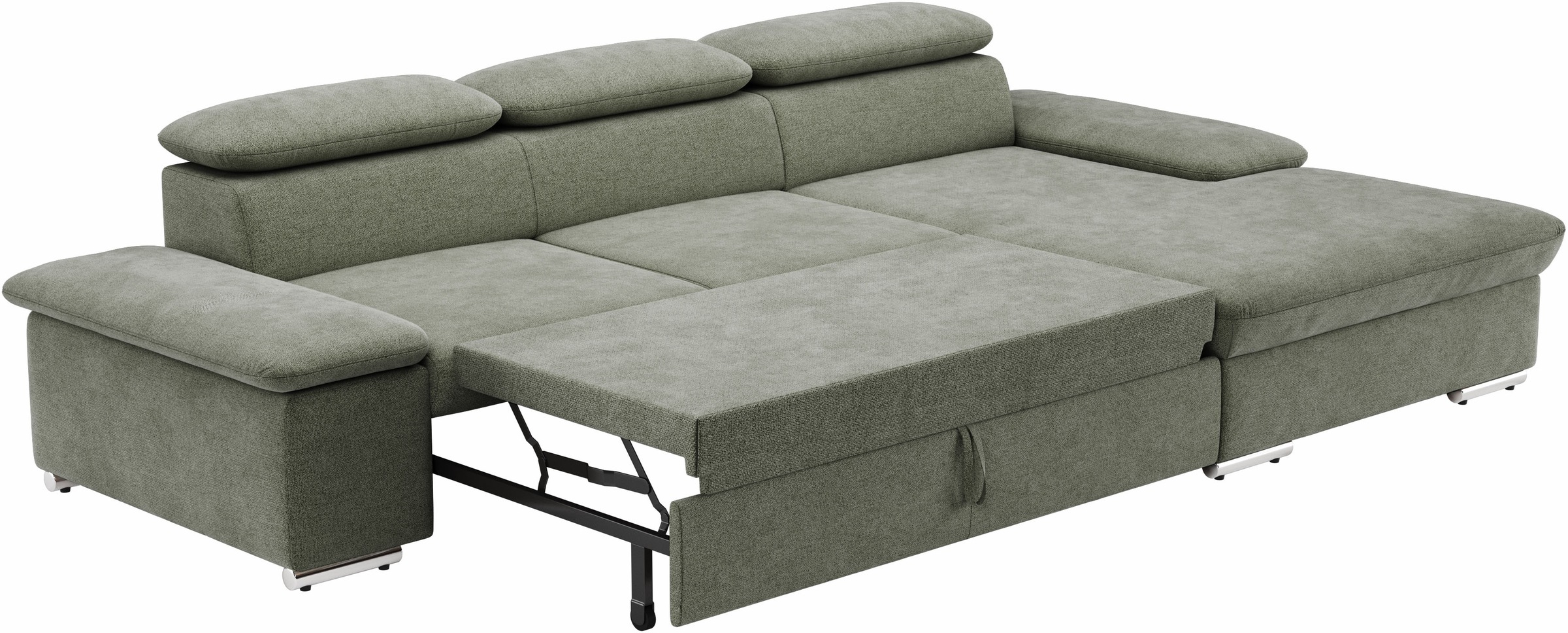 sit&more Ecksofa »Valantine L-Form«, inkl. Kopf- und Armteilverstellung, wahlweise mit Bettfunktion