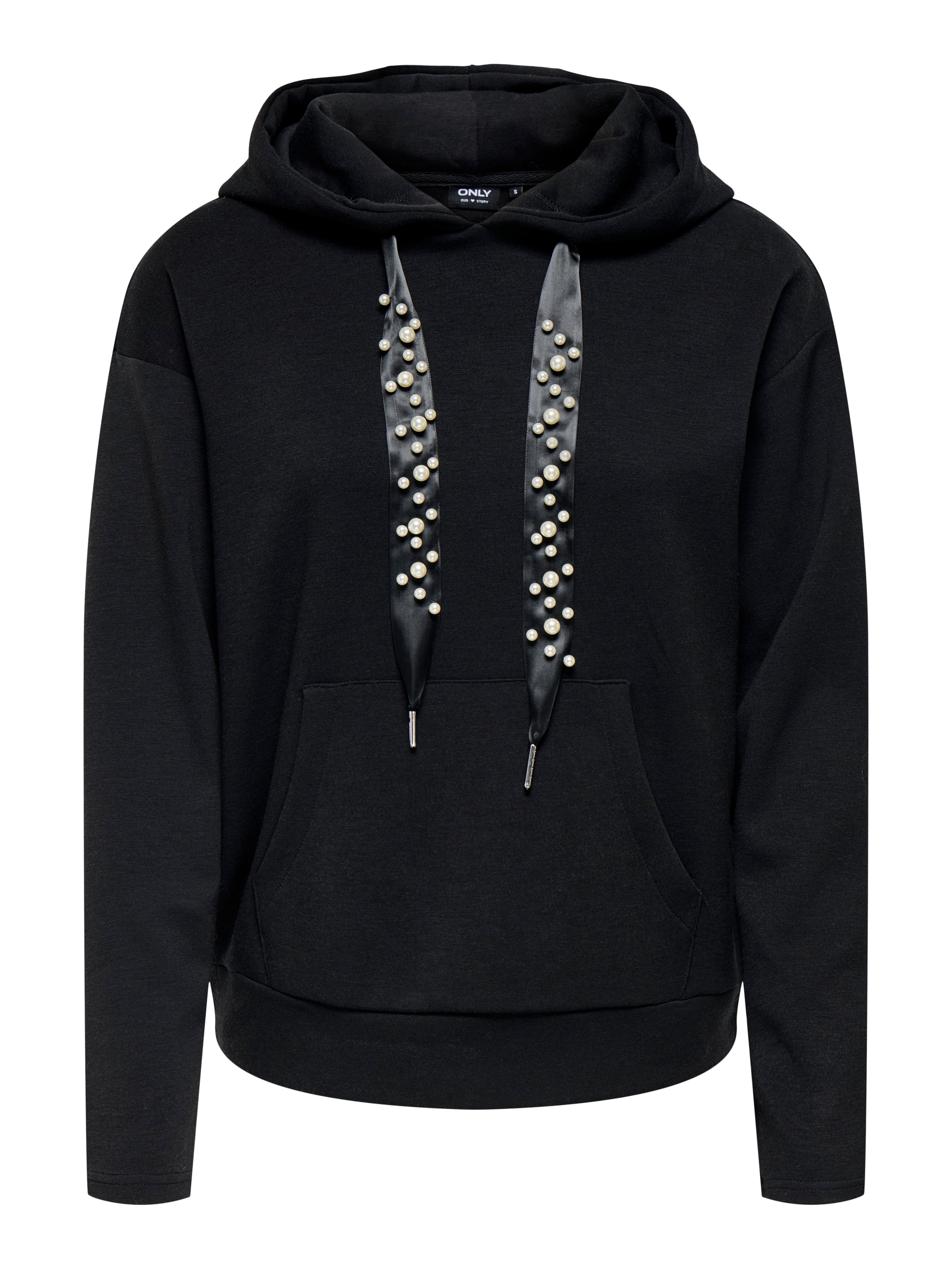 ONLY Kapuzensweatshirt "ONLFANCY L/S HOOD STRING SWT" günstig online kaufen