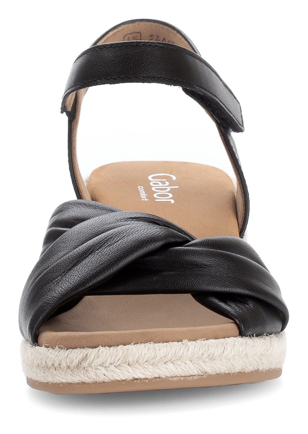 Gabor Keilsandalette »ATHEN«, Riemchensandale, Sommerschuh mit Klettverschluss, G-Weite