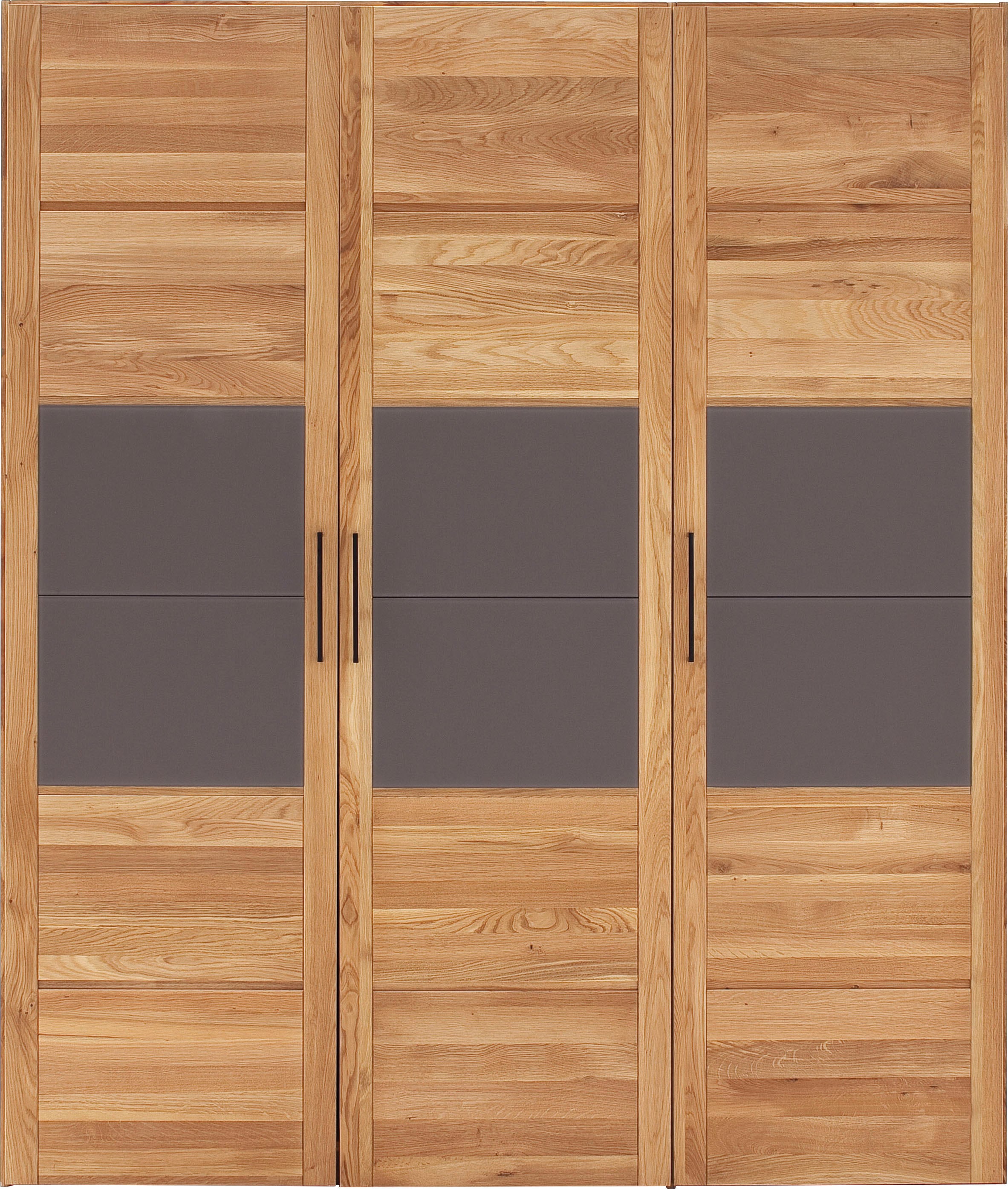 Home affaire Kleiderschrank "Chamara" aus massivem Eichenholz, in unterschiedlichen Breiten, Höhe 218 cm