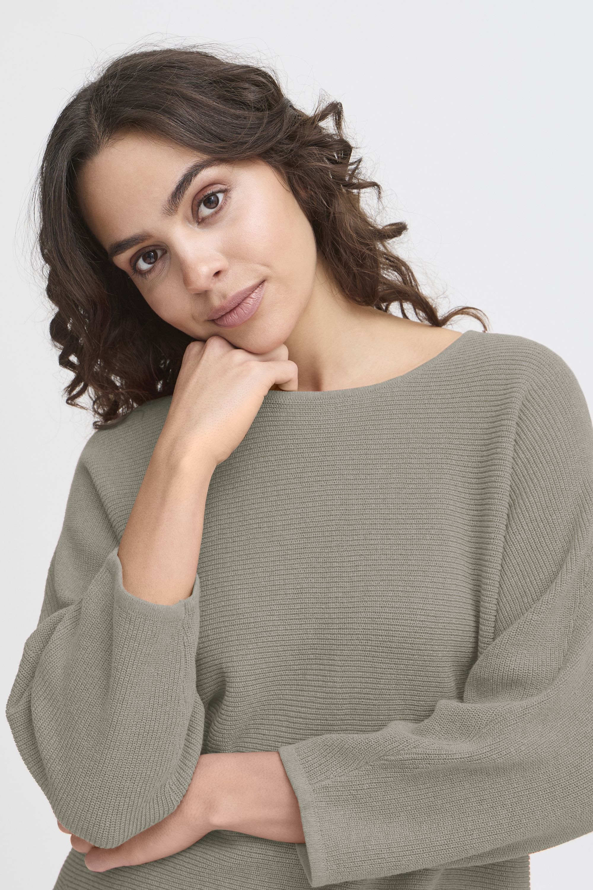 fransa Strickpullover »Strickpullover FRSINJA PU 1«