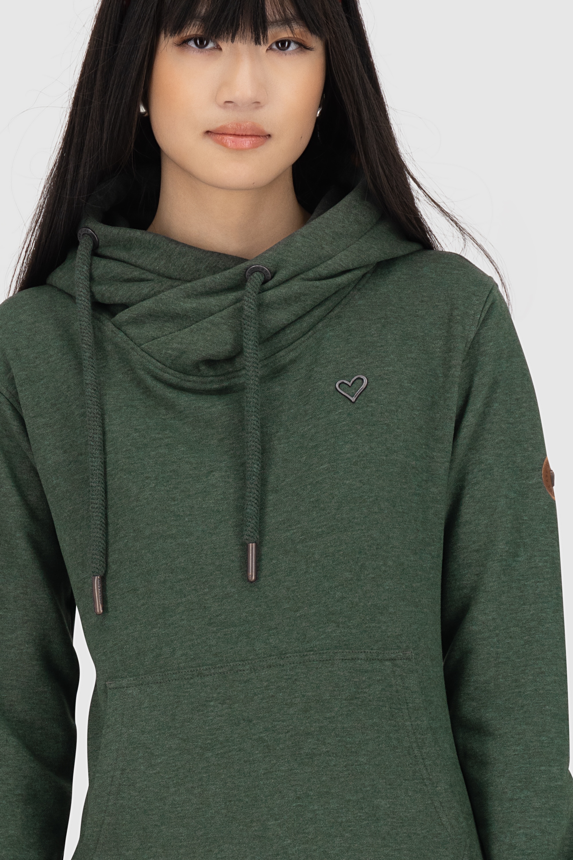 Alife & Kickin Kapuzensweatshirt »Damen SarahAK A«, Hoodie Kapuzenpullover, Sweatshirt mit Kapuze und Kängurutasche