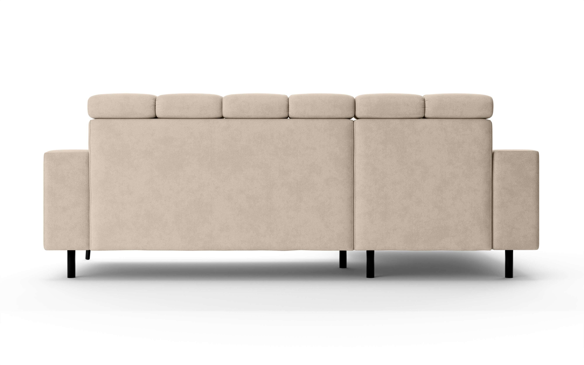 INOSIGN Ecksofa »CAZIE, Designsofa, L-Form, trendige Bubble-Optik,«, L-Form mit Wellenunterfederung, Recamiere rechts/links bestellbar